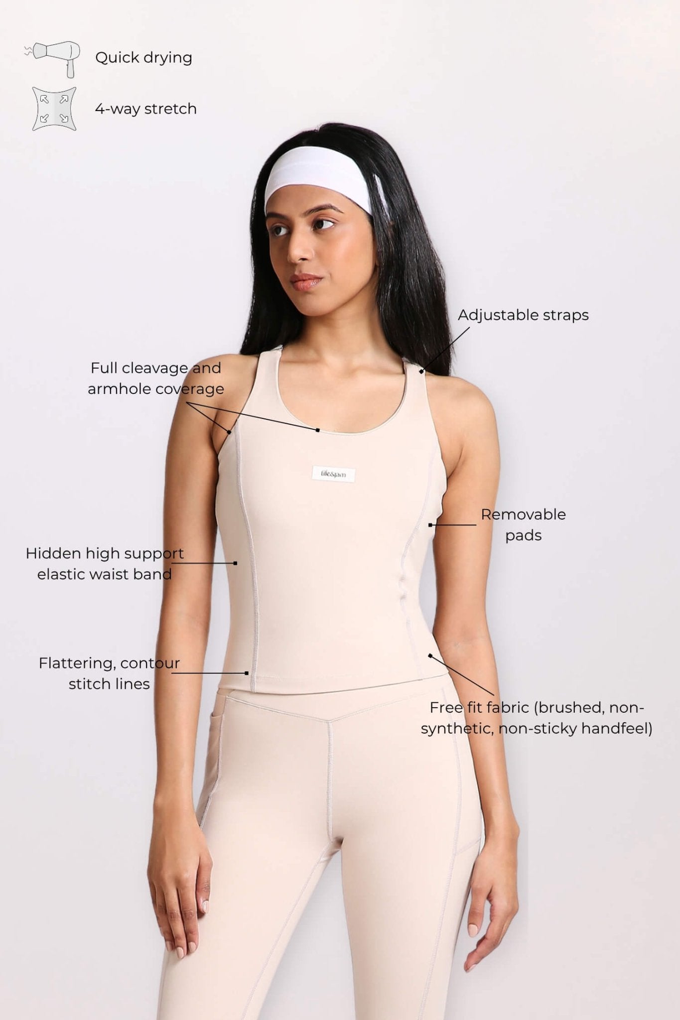 3 Pack: Good Girl Code Longline Sports Bra - Life & Jam
