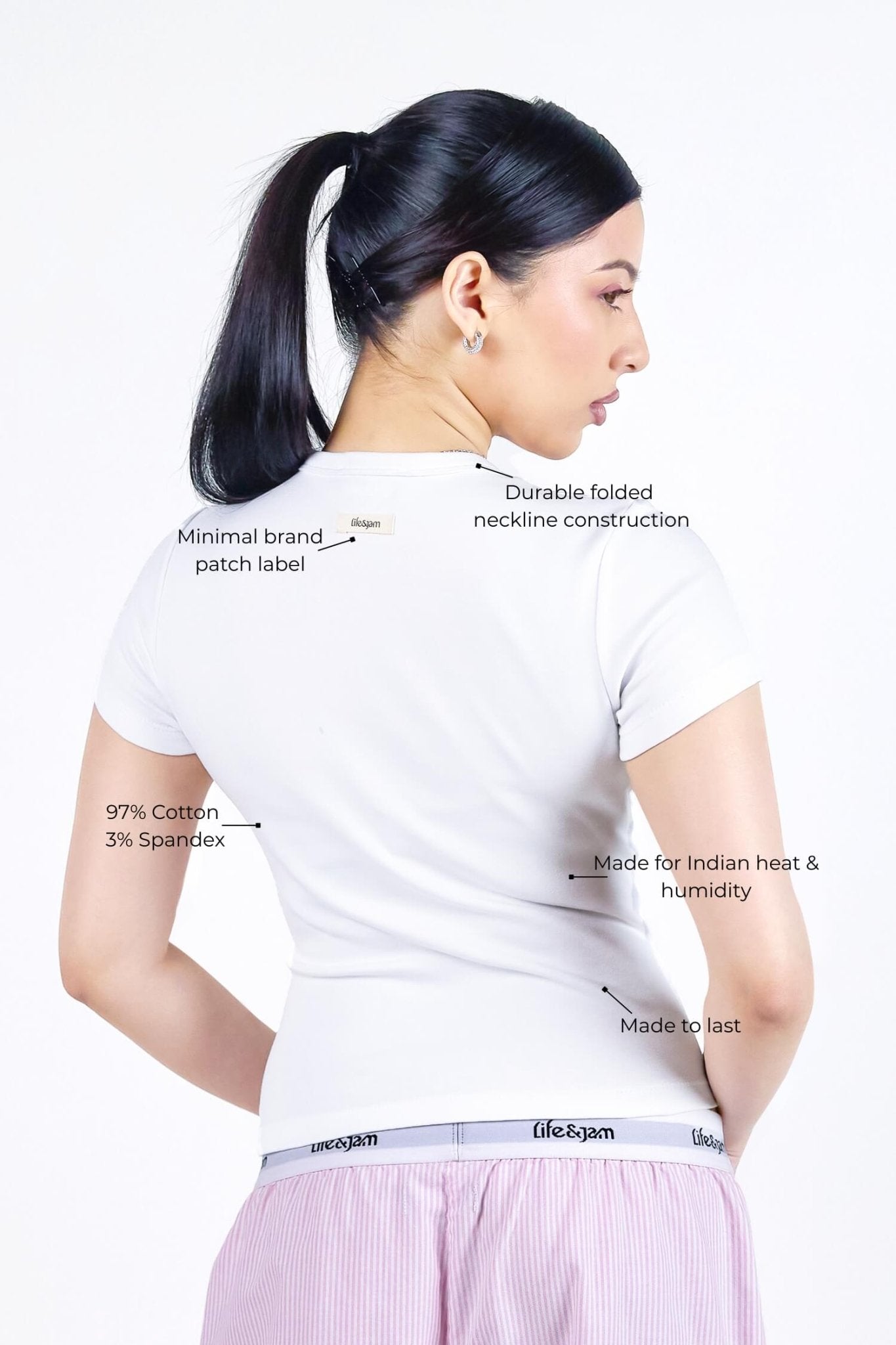 4 Pack: Everyday Tees - Life & Jam