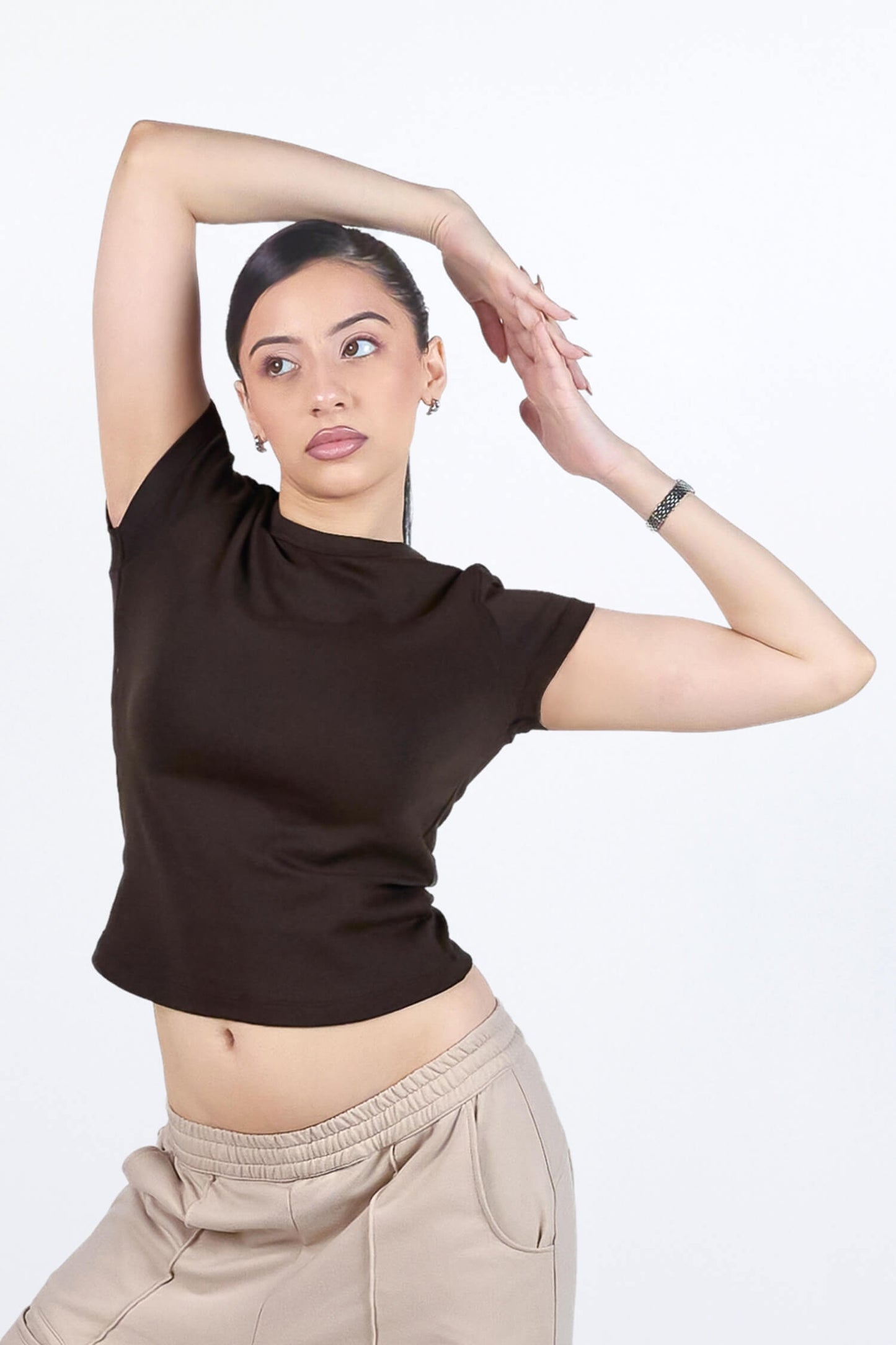 Everyday Tee in Rugged Brown
