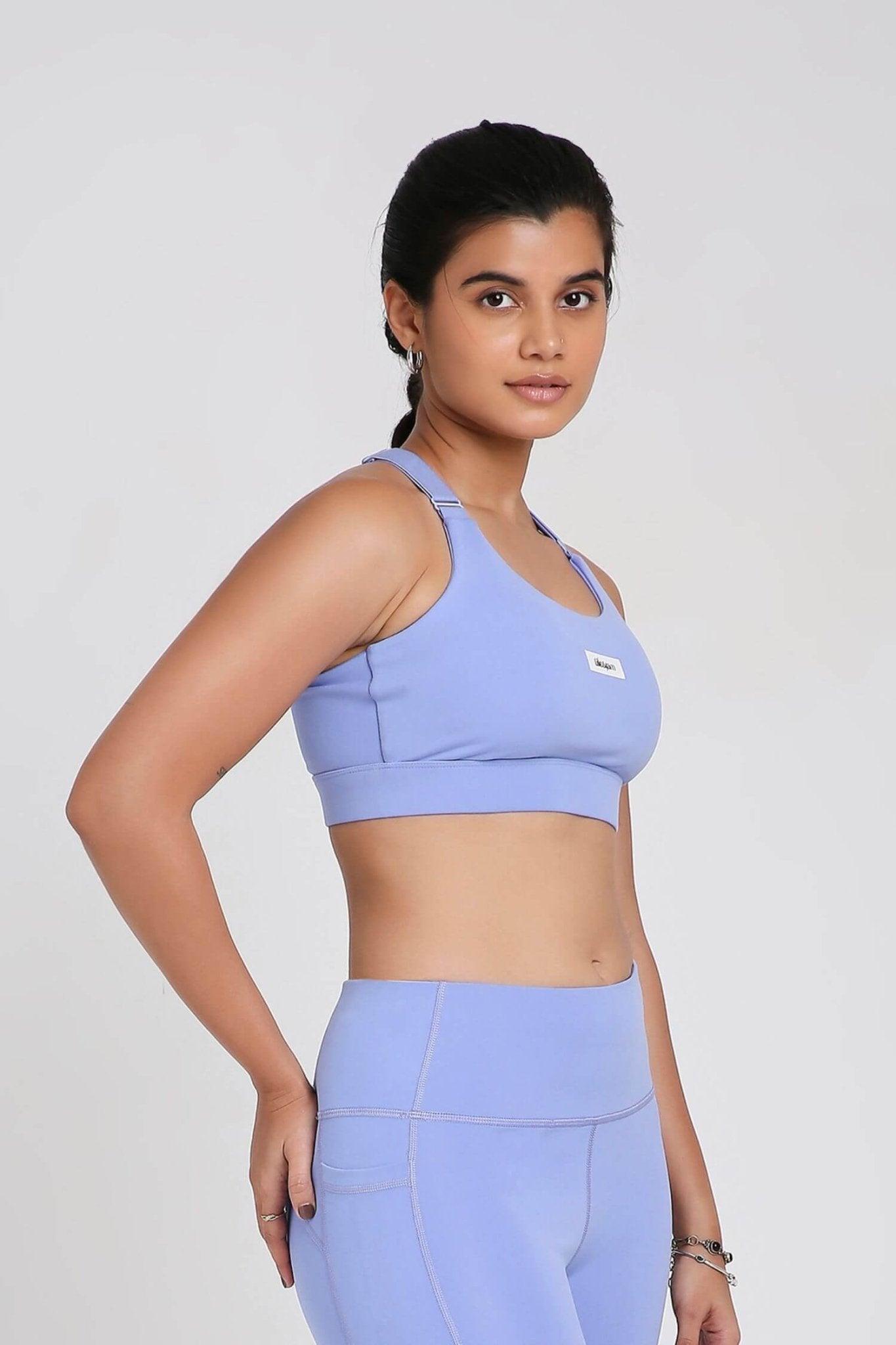 Adjustable Straps Sports Bra in Ocean Pop 2.O - Life & Jam