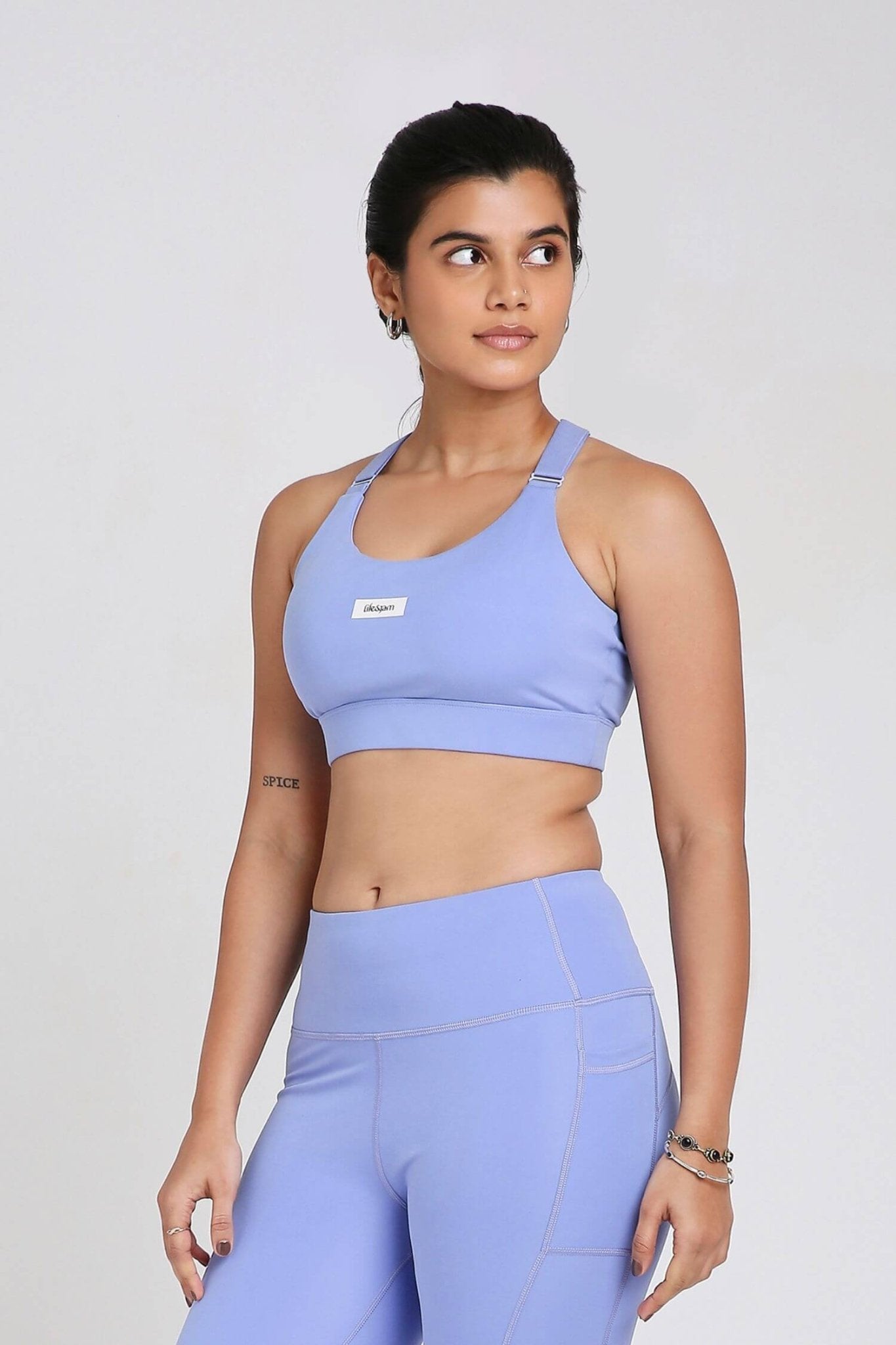 Adjustable Straps Sports Bra in Ocean Pop 2.O - Life & Jam