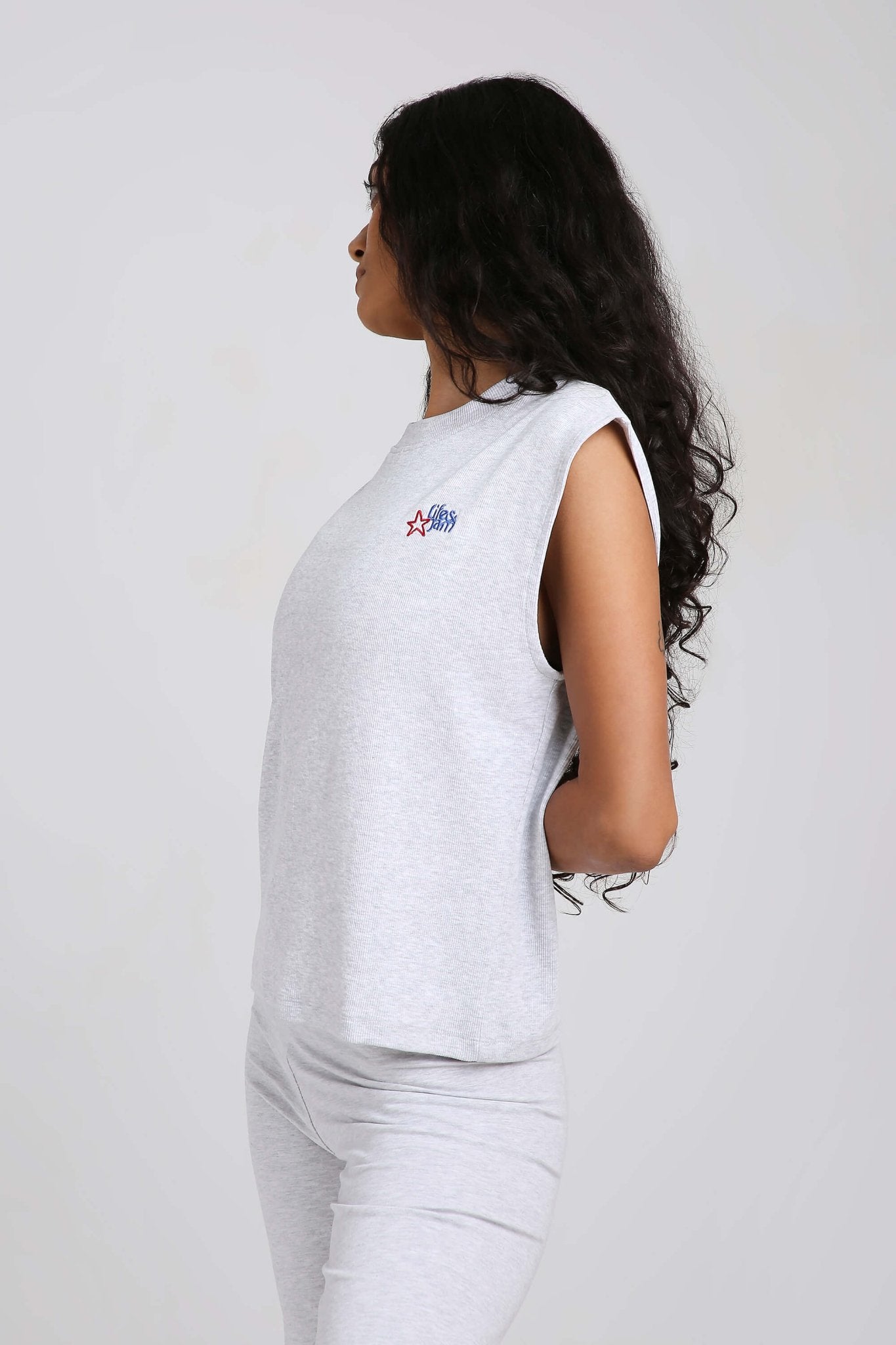All Stars Box Tank in Greystone - Life & Jam