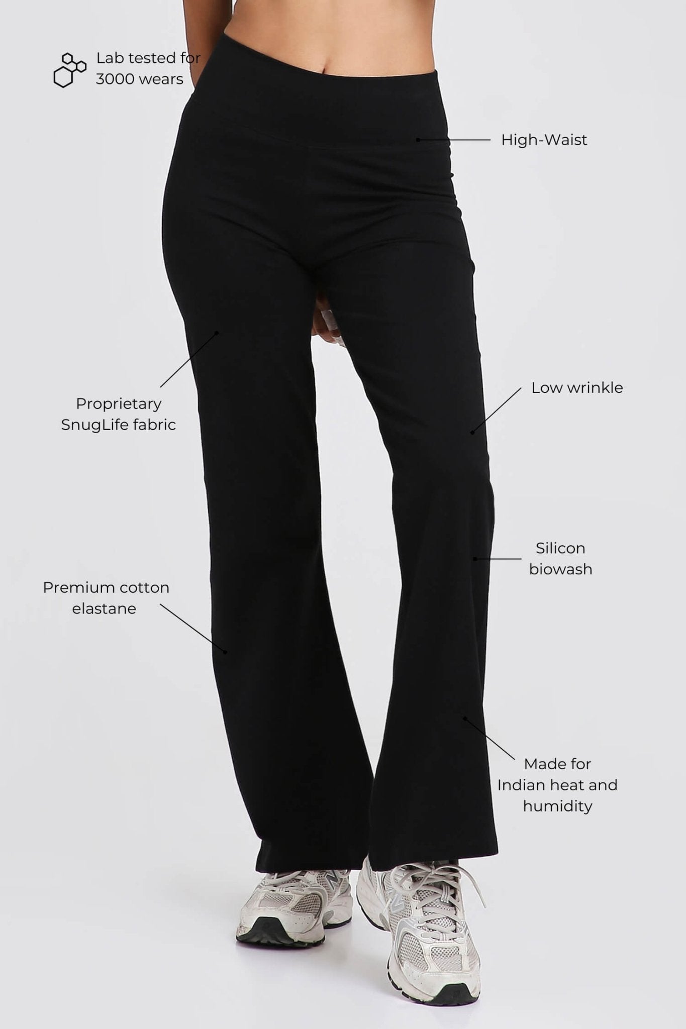 Chill Flares in True Black - Life & Jam