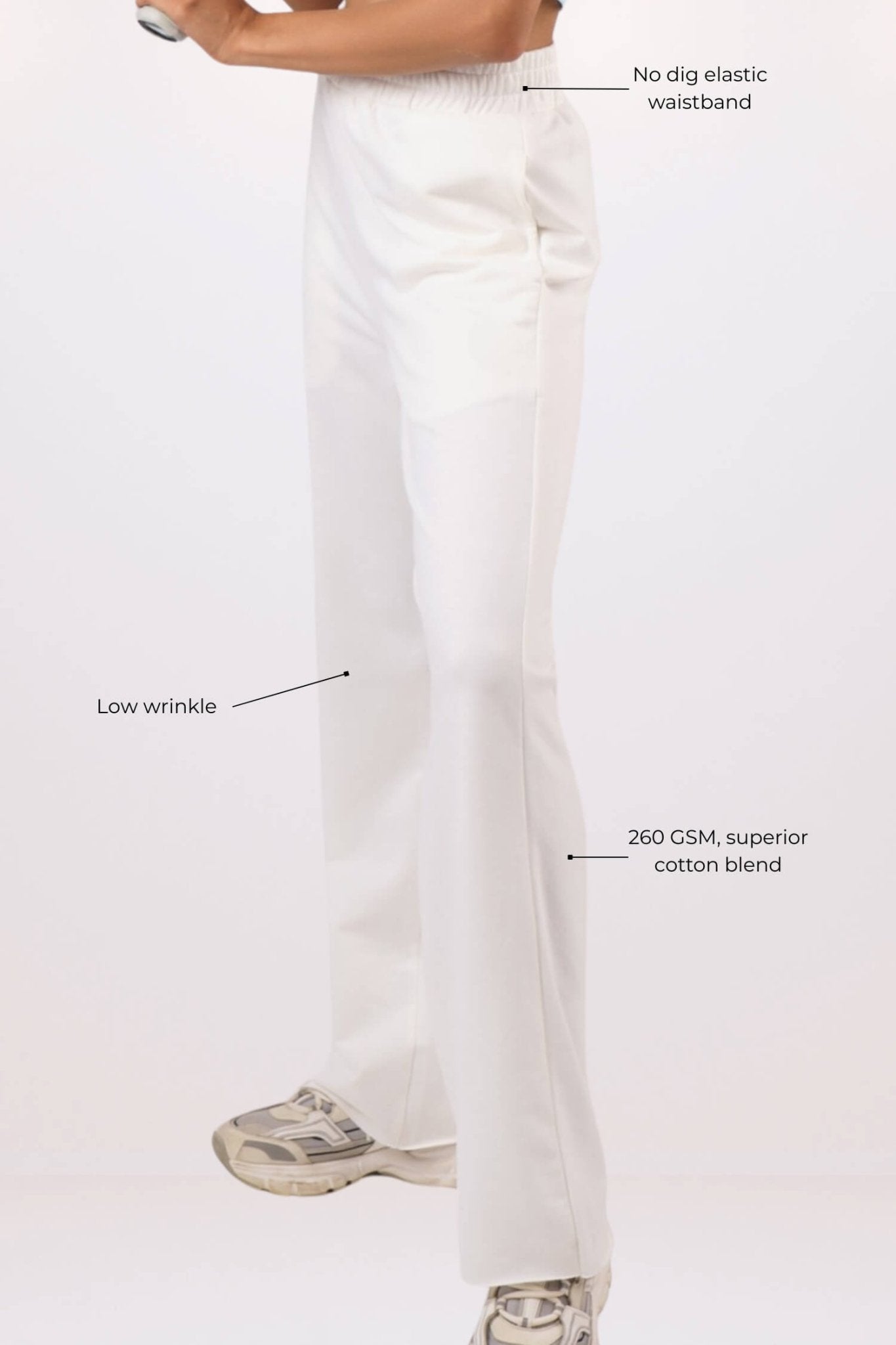 Co - ord Set: Free Spirit Tank & Everyday Lounge Pants in Snow White - Life & Jam