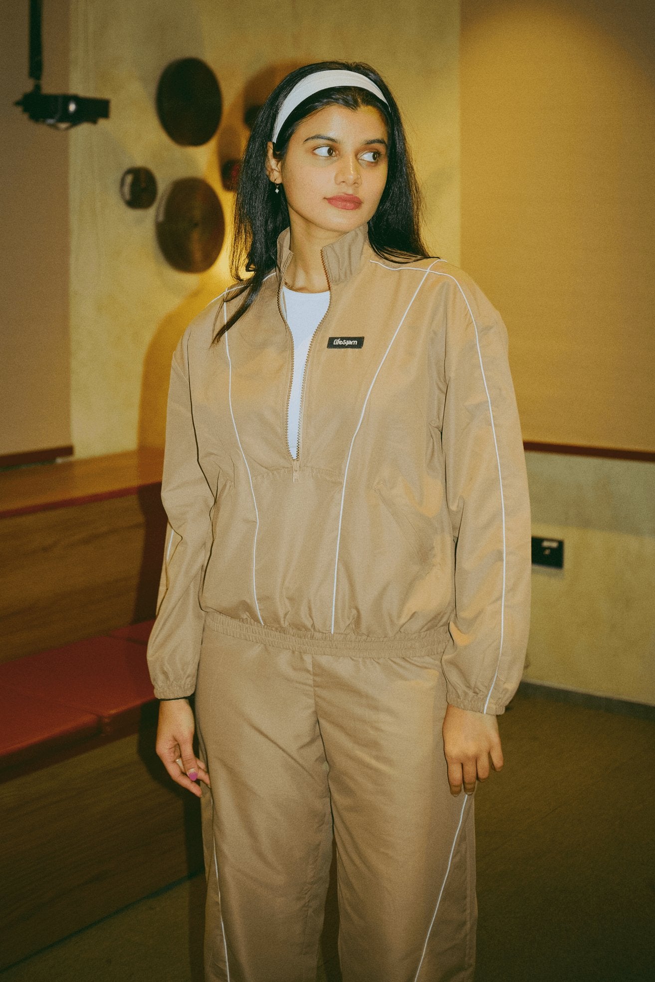 Co - ord Set: Take A Hike Pants & Pullover In Earthstone - Life & Jam