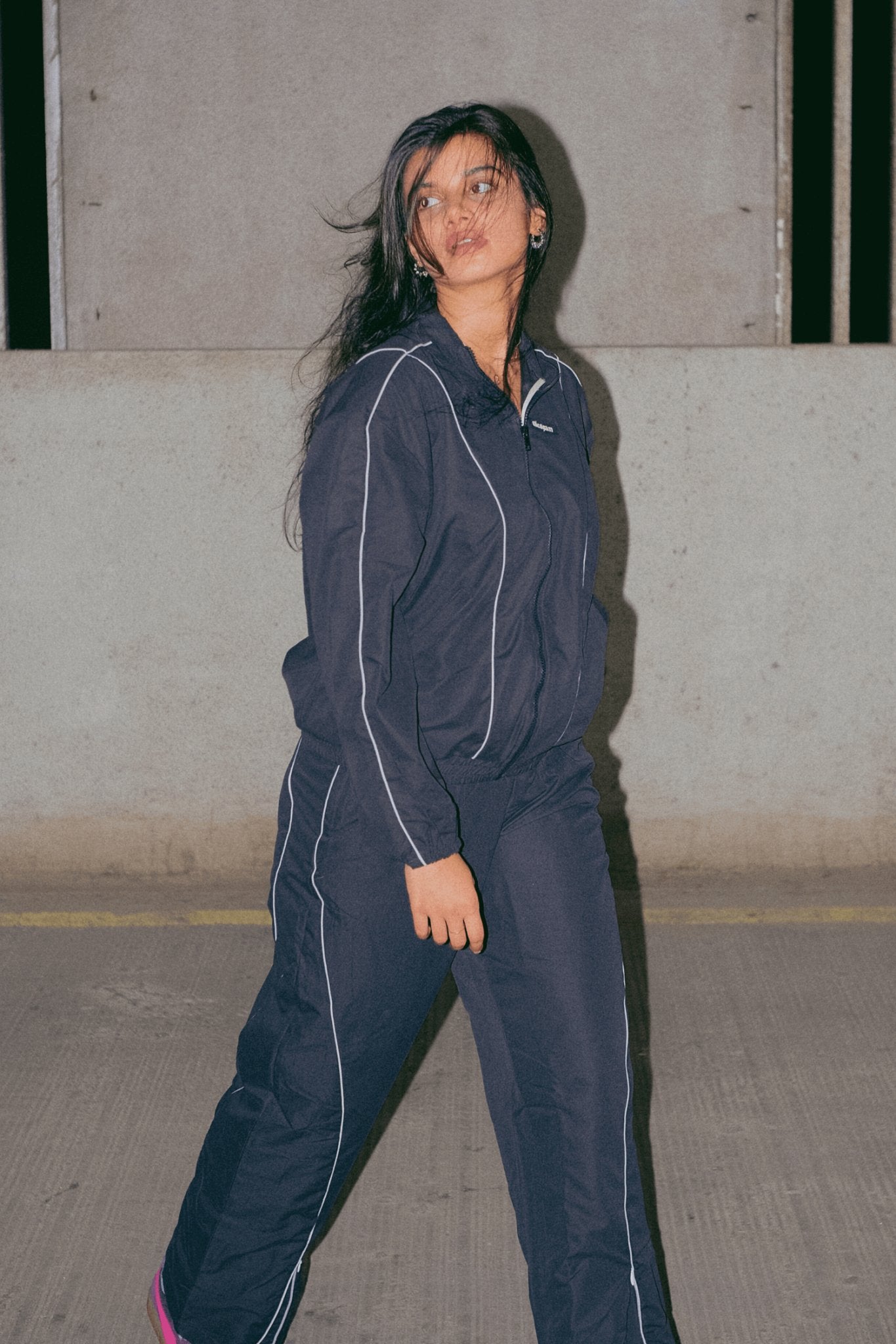 Co - ord Set: Take A Hike Pants & Pullover In True Black - Life & Jam