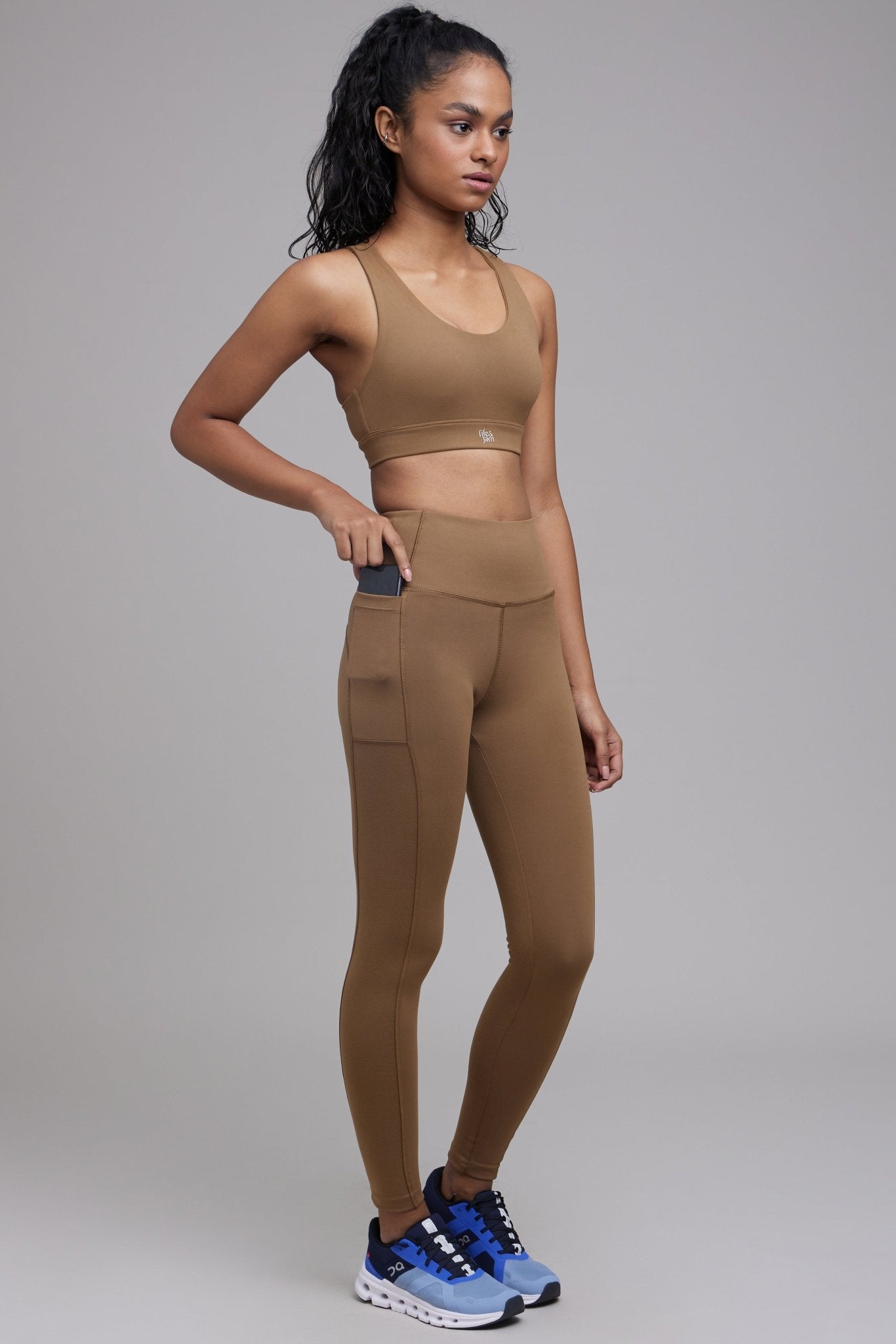 Dawn to Dusk Leggings in Mountain Tan - Life & Jam