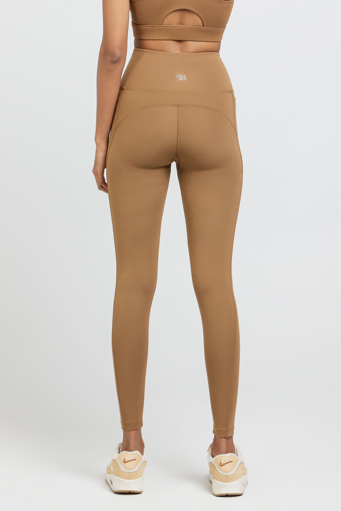 Dawn to Dusk Leggings in Mountain Tan - Life & Jam
