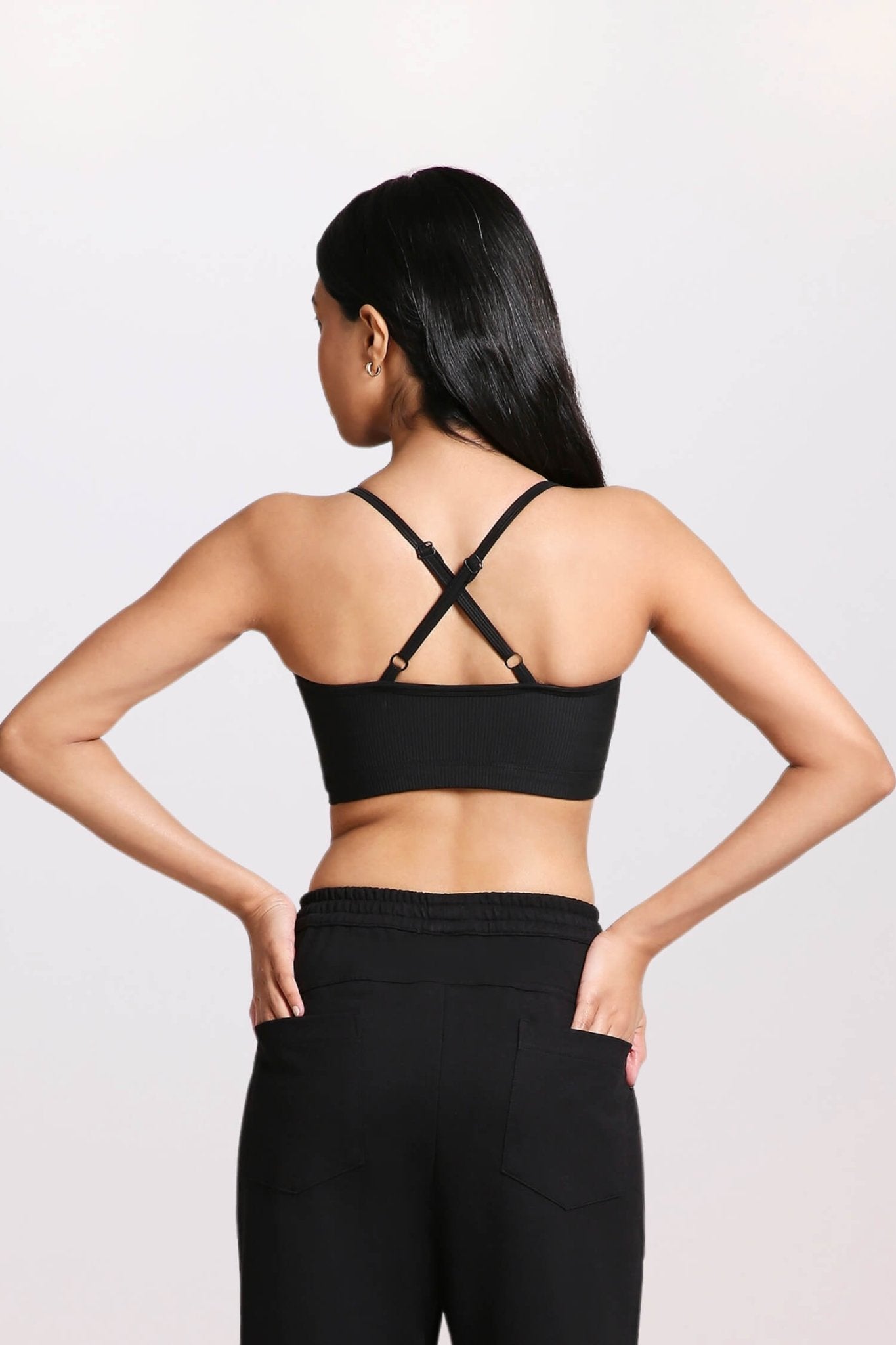 Everyday Bralette in True Black - Life & Jam