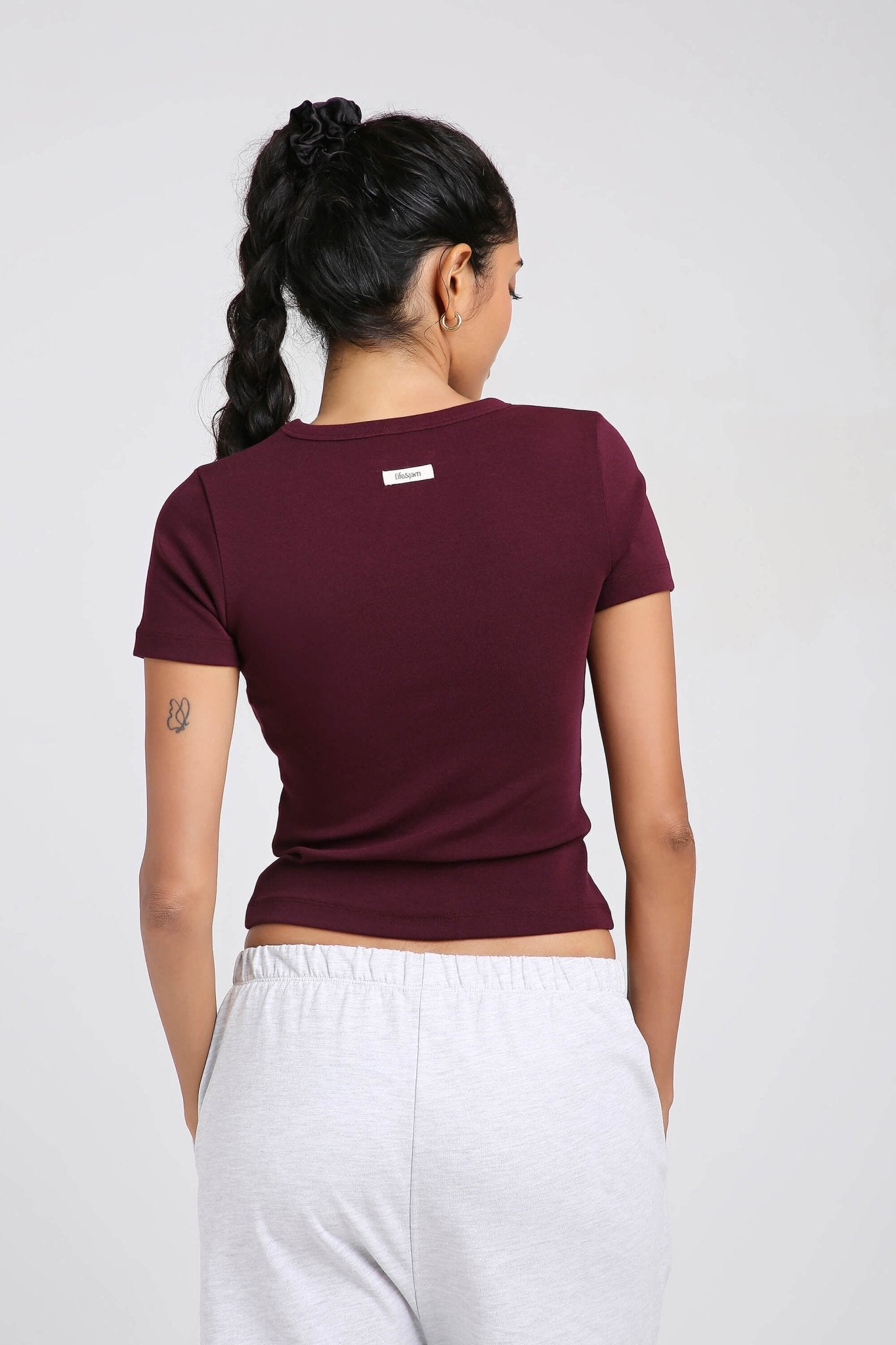 Everyday Tee in Grape Vine - Life & Jam