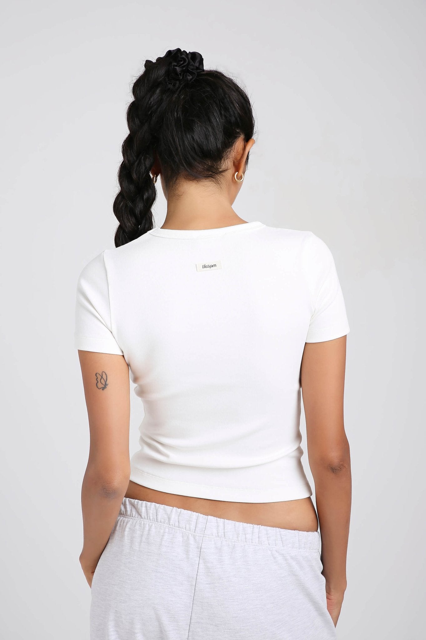 Everyday Tee in Snow White - Life & Jam