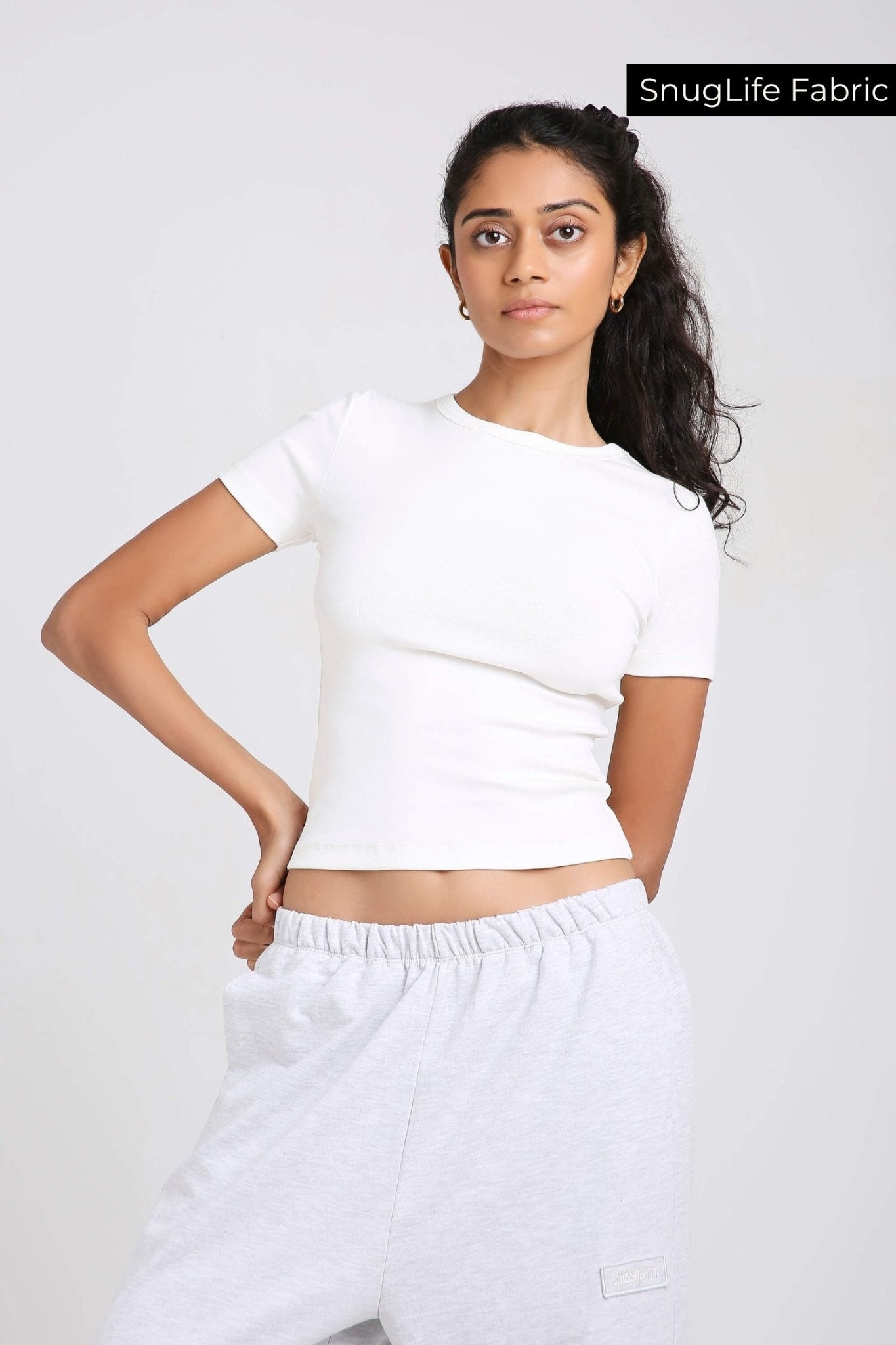 Everyday Tee in Snow White - Life & Jam