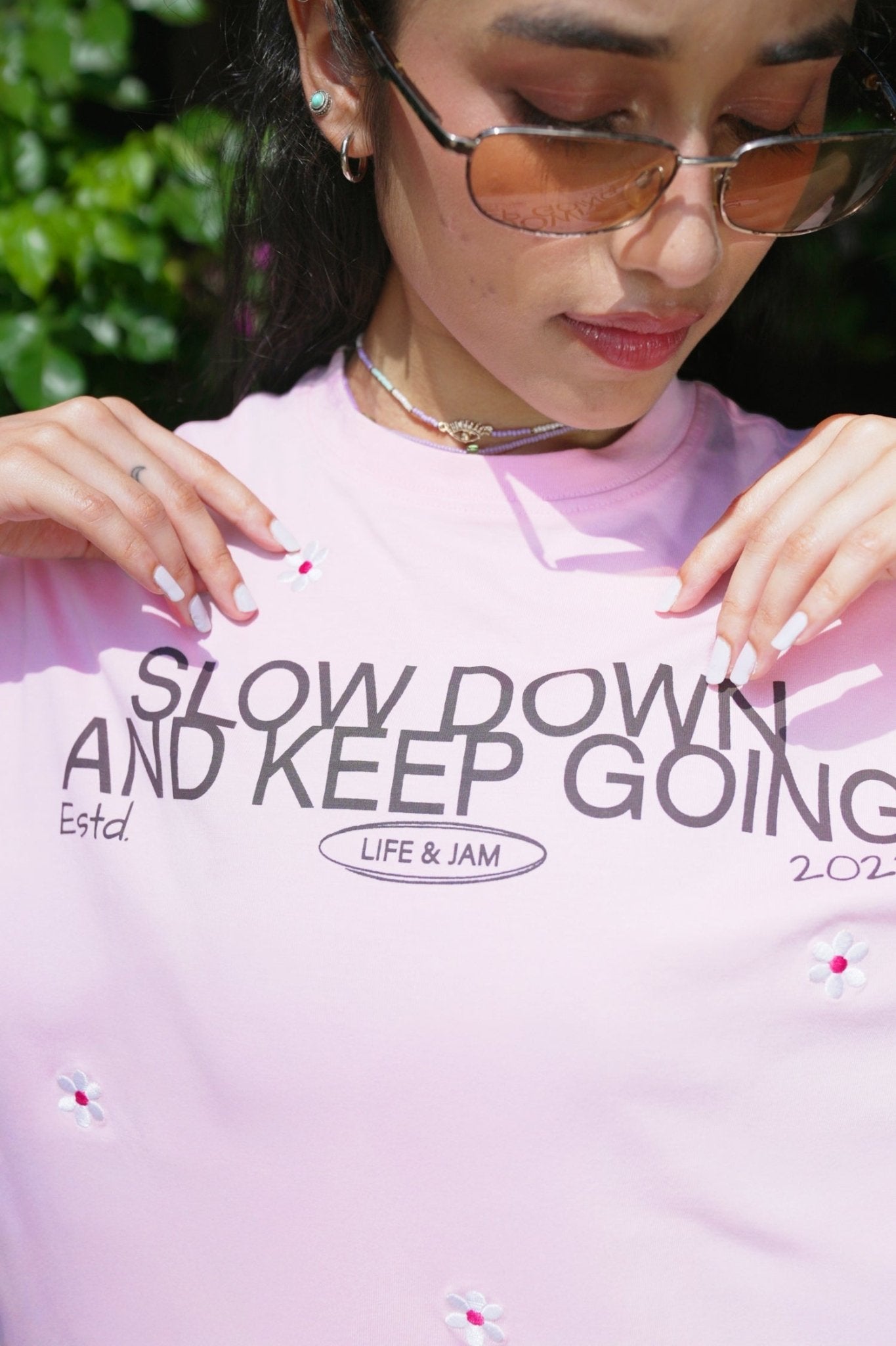 Gotta Keep Going Oversized Tee - Life & Jam