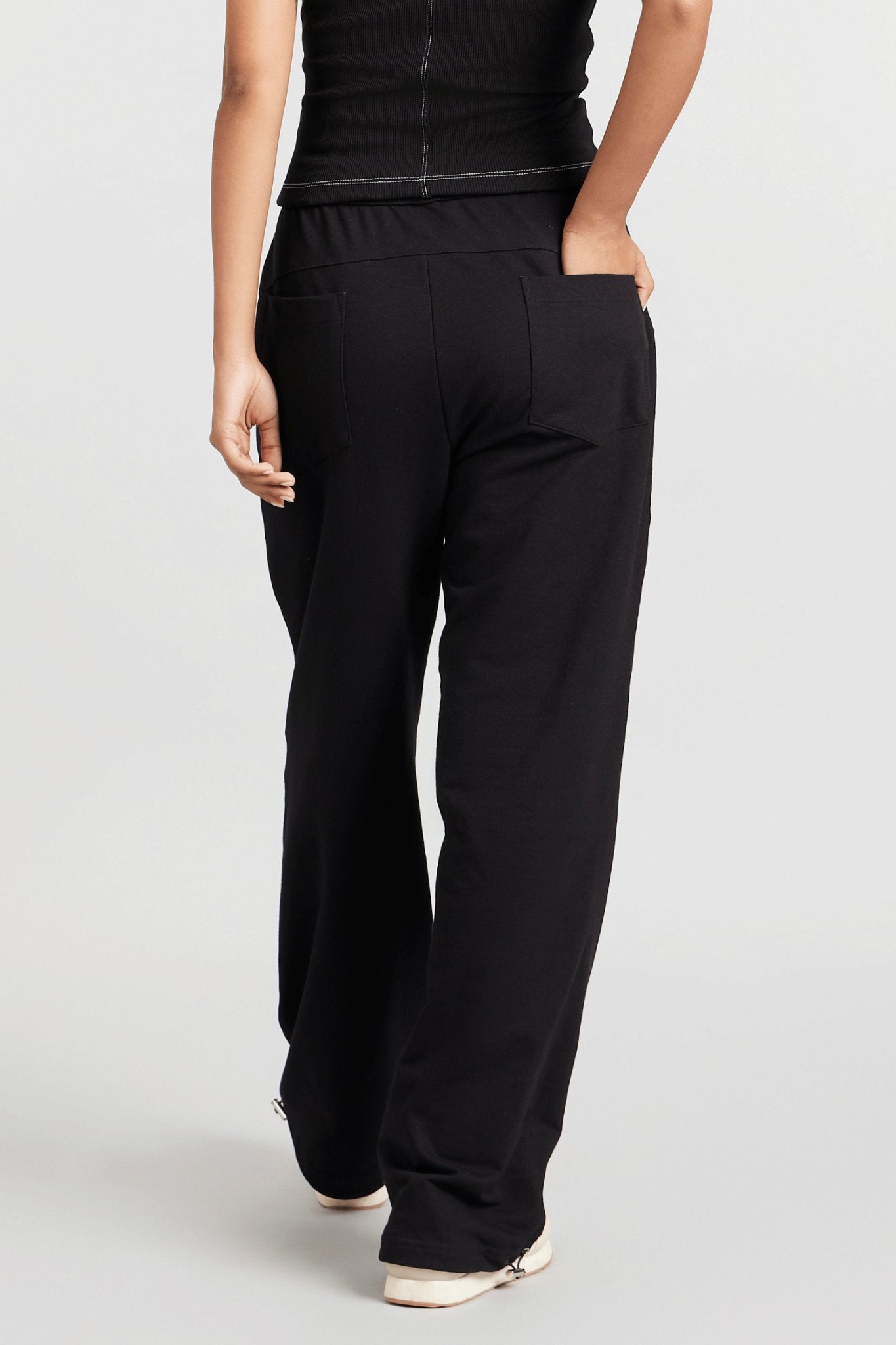Hybrid Pants in True Black - Life & Jam