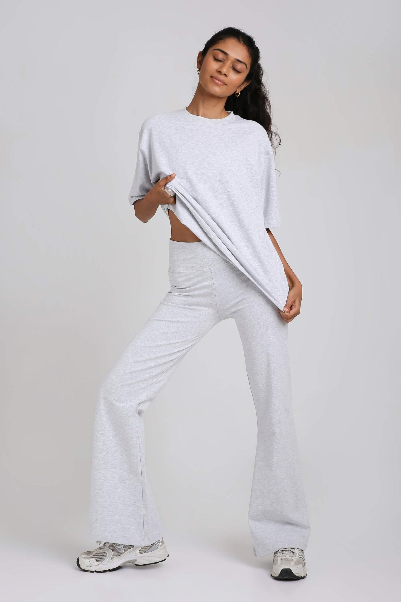 Oversized Tee in Greystone - Life & Jam
