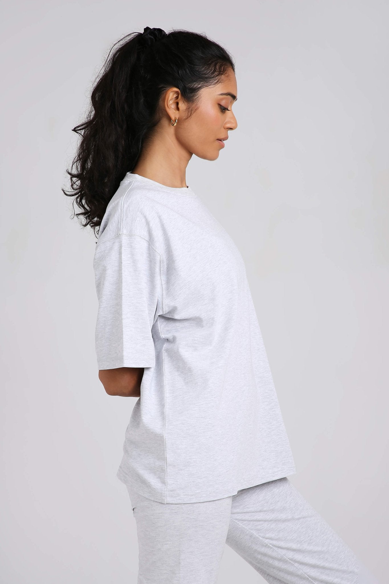 Oversized Tee in Greystone - Life & Jam