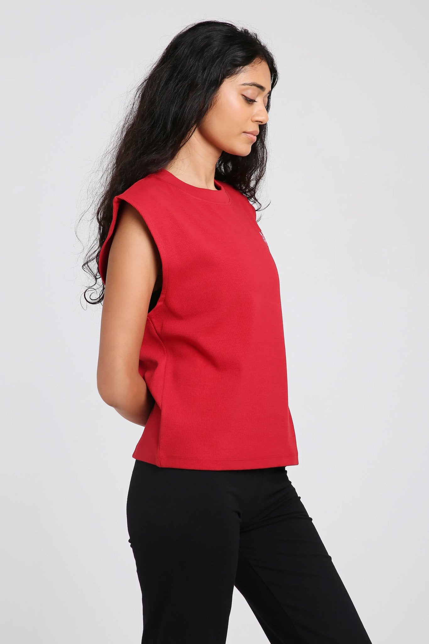 PIckleball Box Tank in Cherry Red - Life & Jam