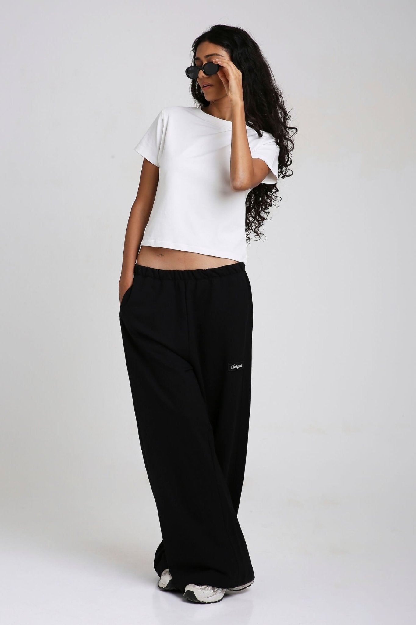 Relaxed Tee in Snow White - Life & Jam