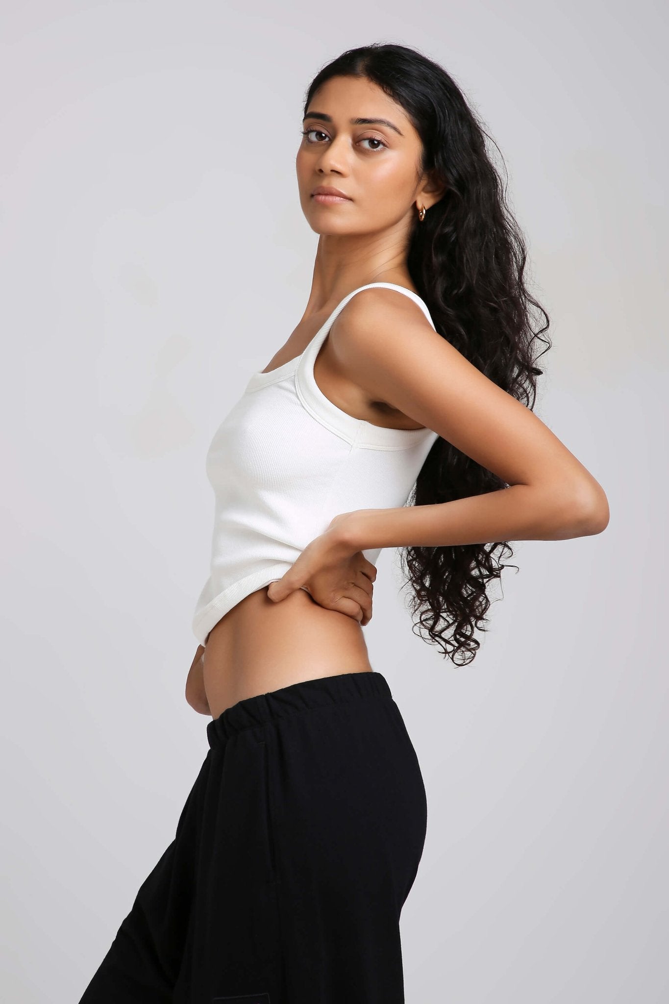 Strappy Tank in Snow White - Life & Jam