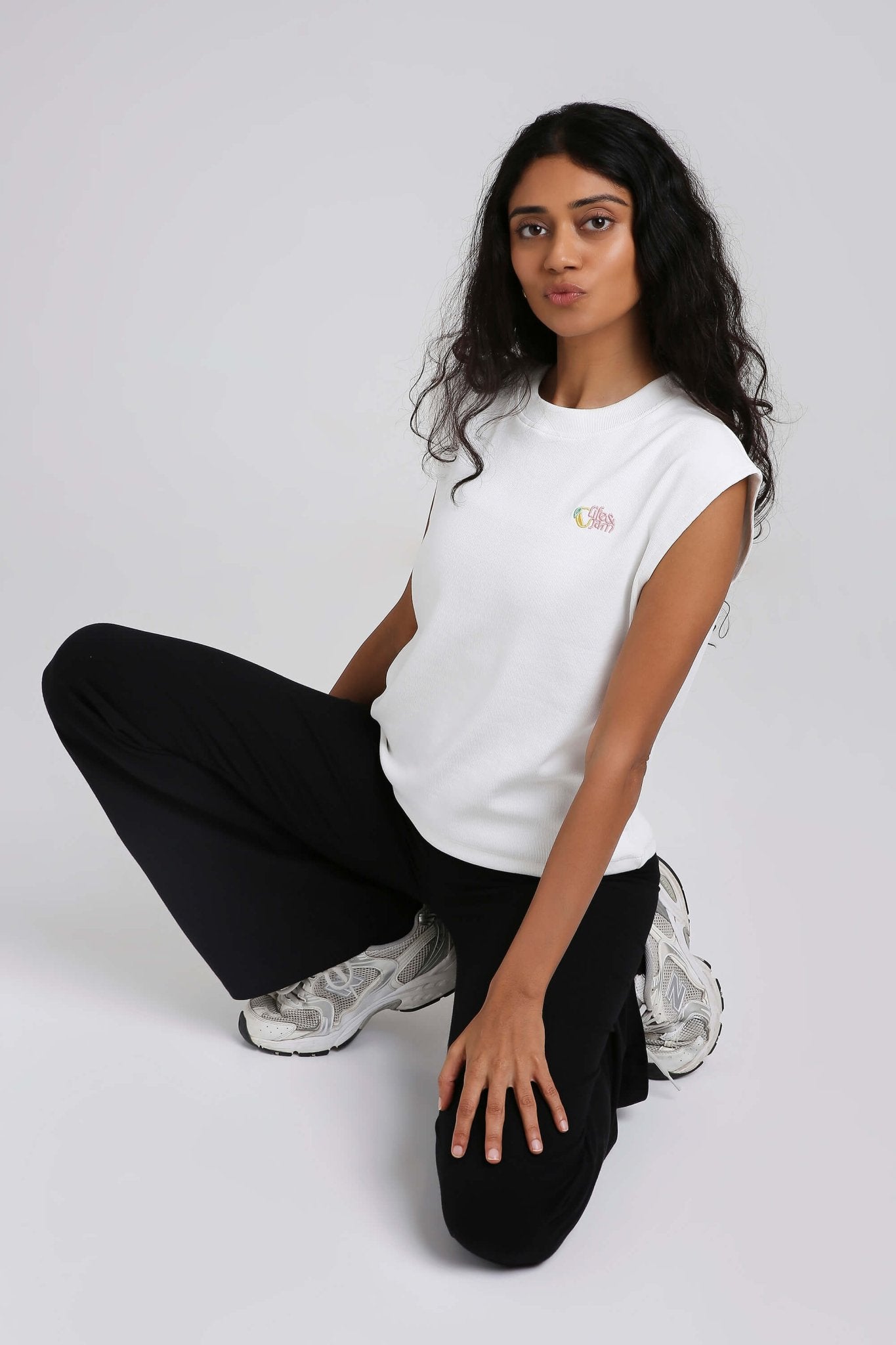 🥭 Sunny Day Mango Box Tank in True White - Life & Jam