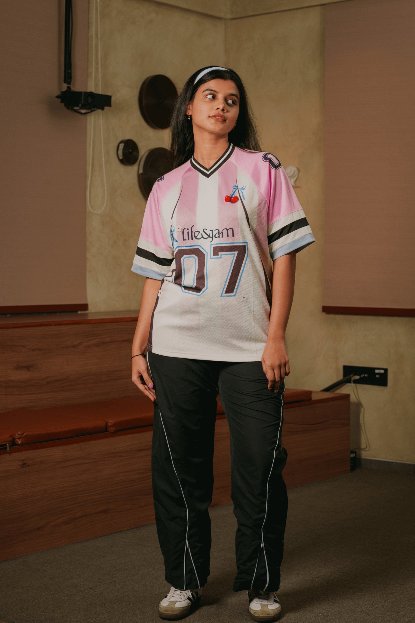 Team Spirit Jersey in Pink - Life & Jam