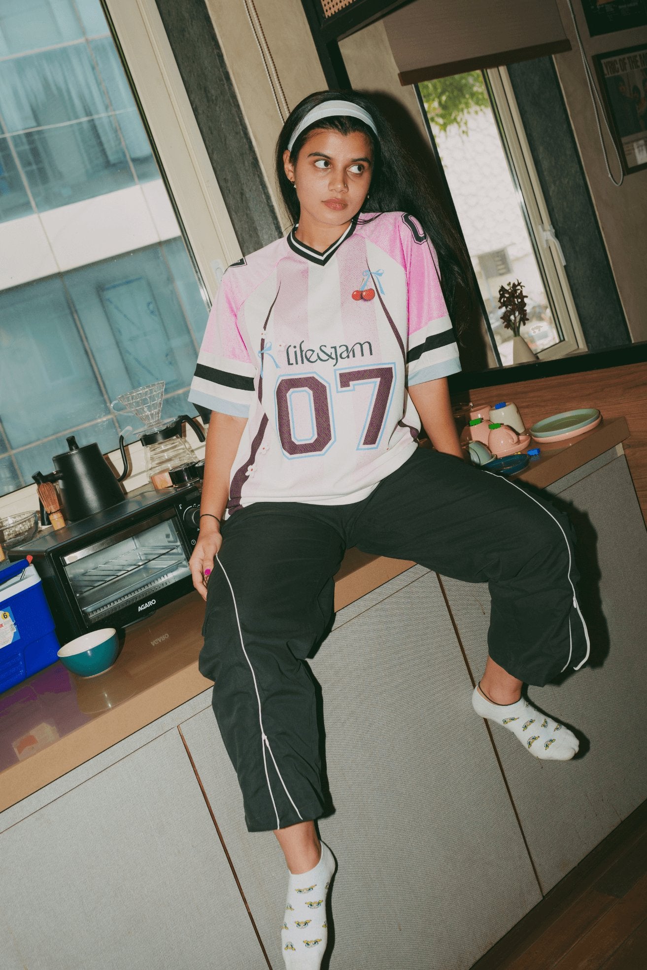Team Spirit Jersey in Pink - Life & Jam