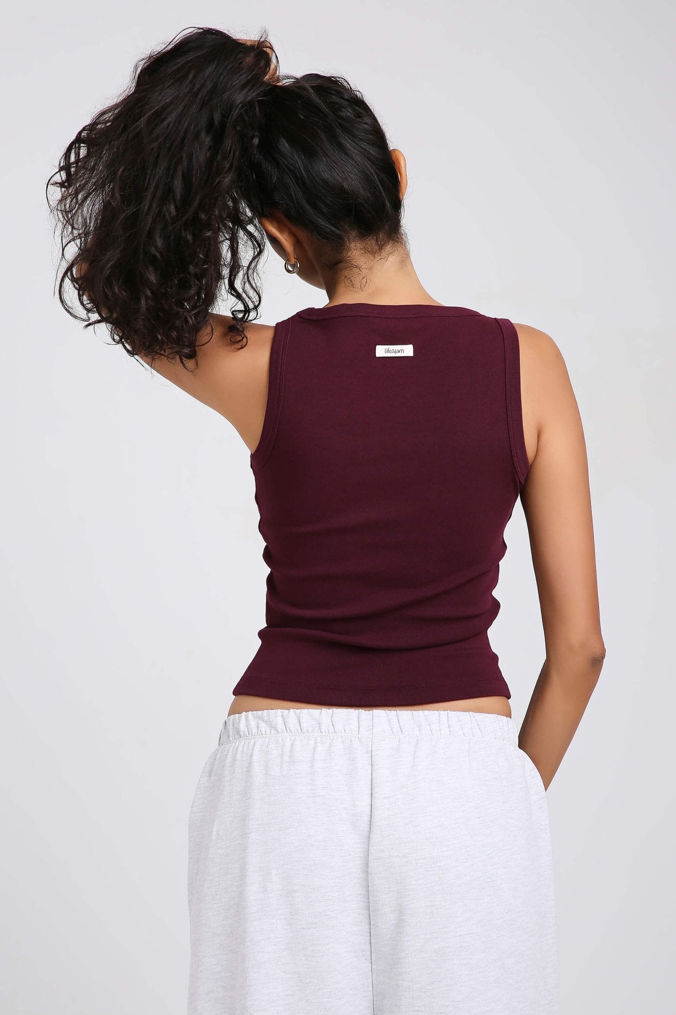 What's The Scoop Tee in Grape Vine - Life & Jam