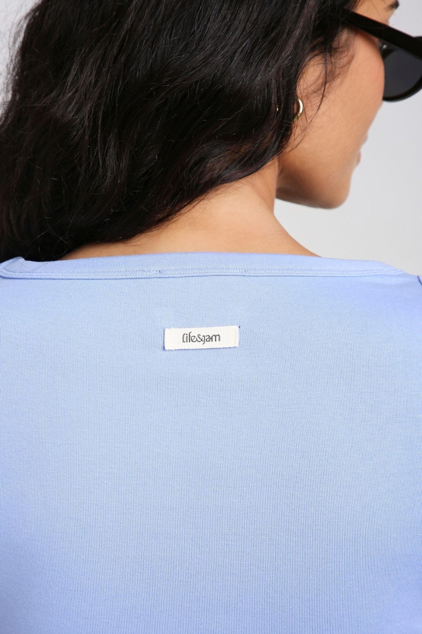 What's The Scoop Tee in Ocean Pop - Life & Jam