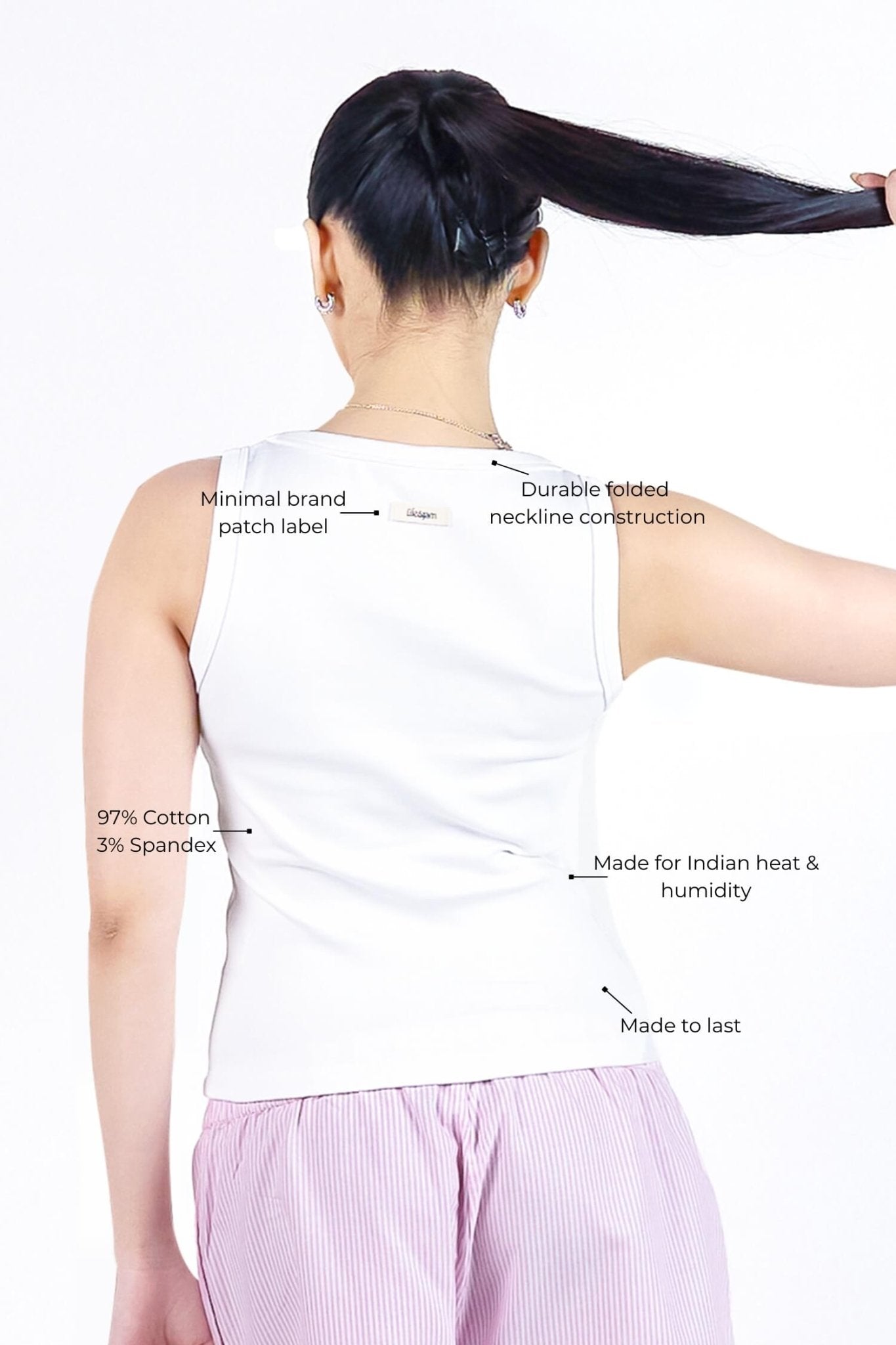 What's The Scoop Tee in Snow White - Life & Jam