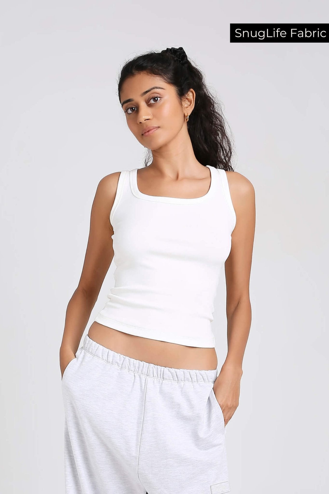 What's The Scoop Tee in Snow White - Life & Jam