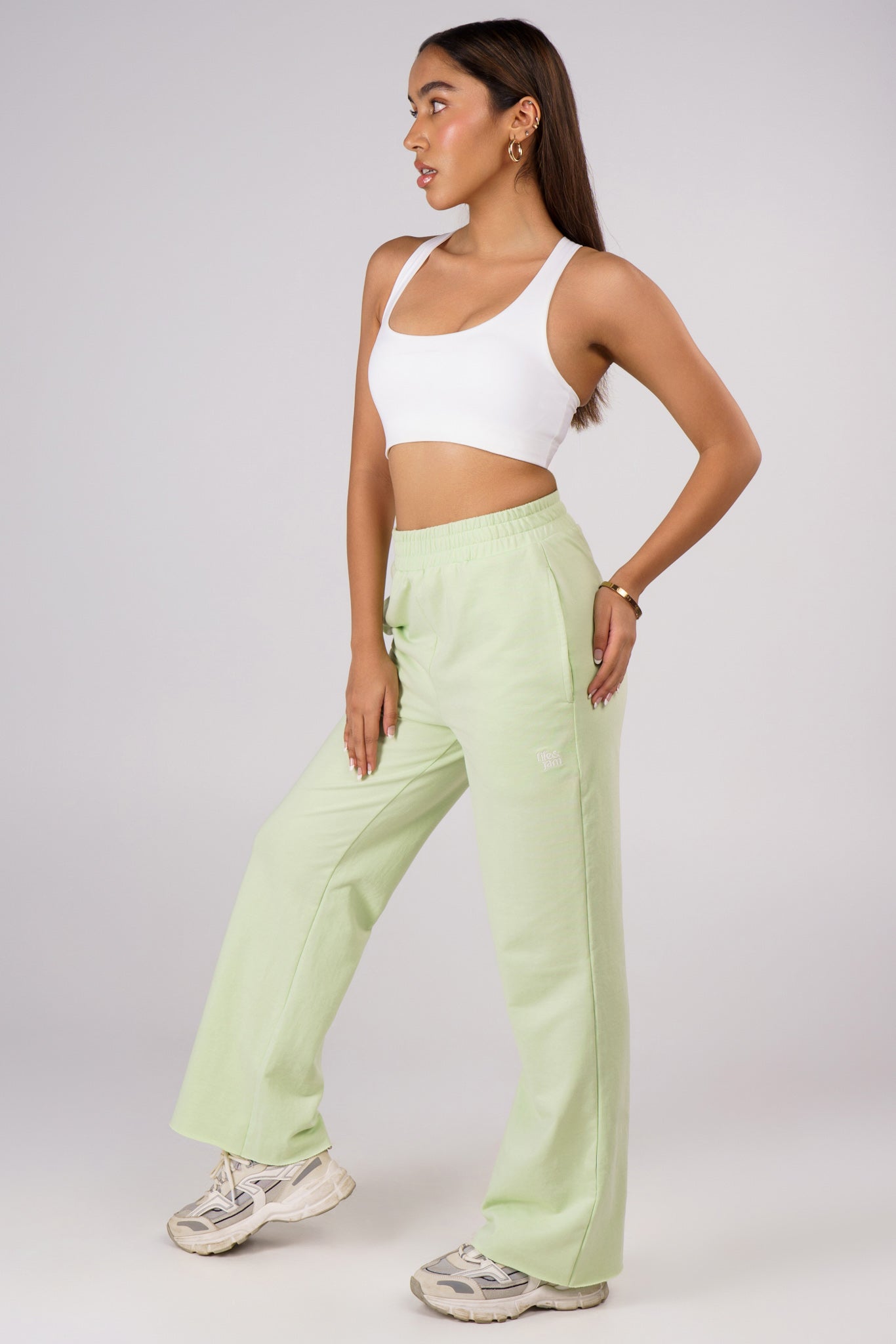 Straight-fit Everyday Lounge Pants in Bouncy Mint