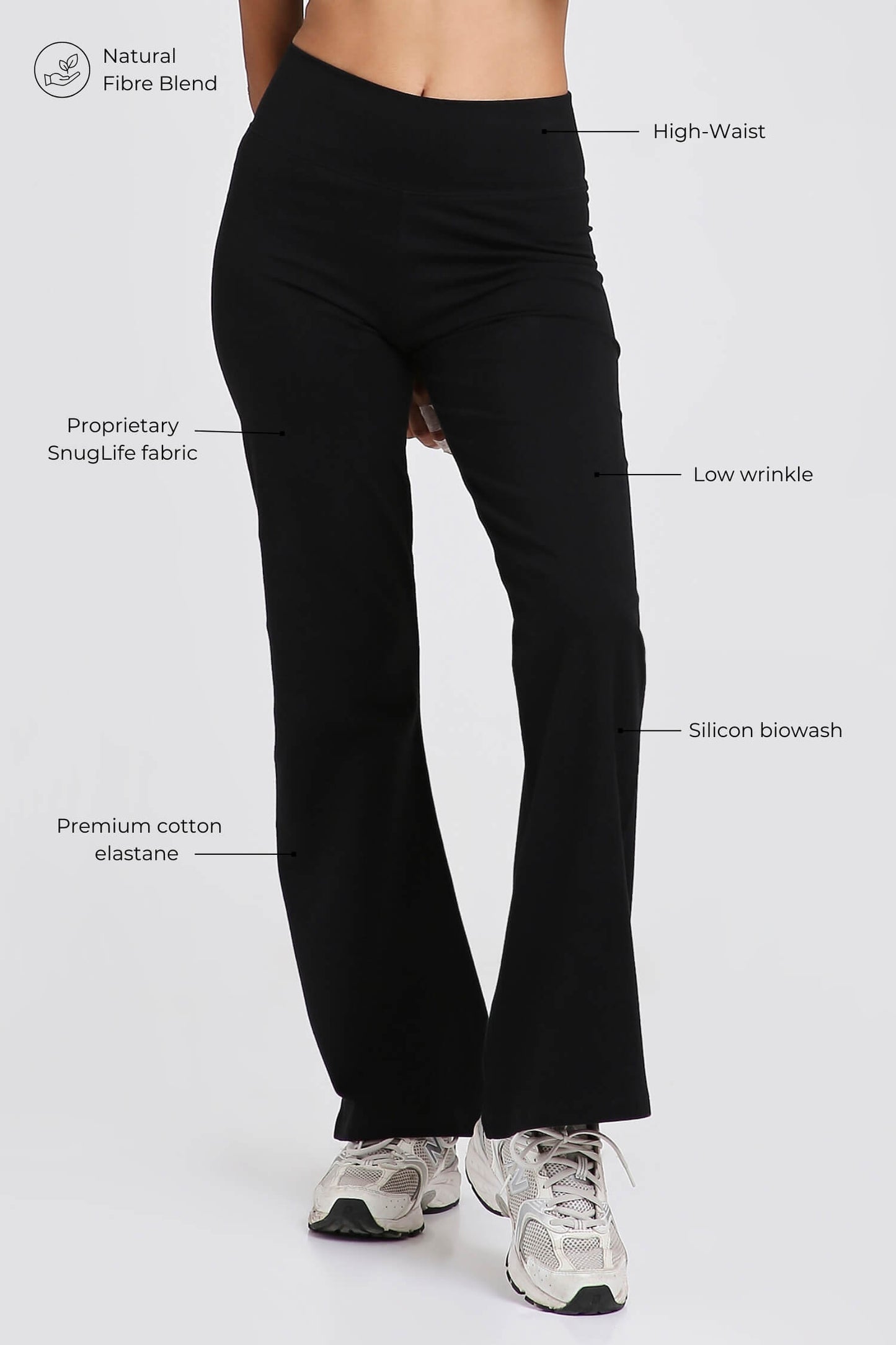 Chill Flares in True Black