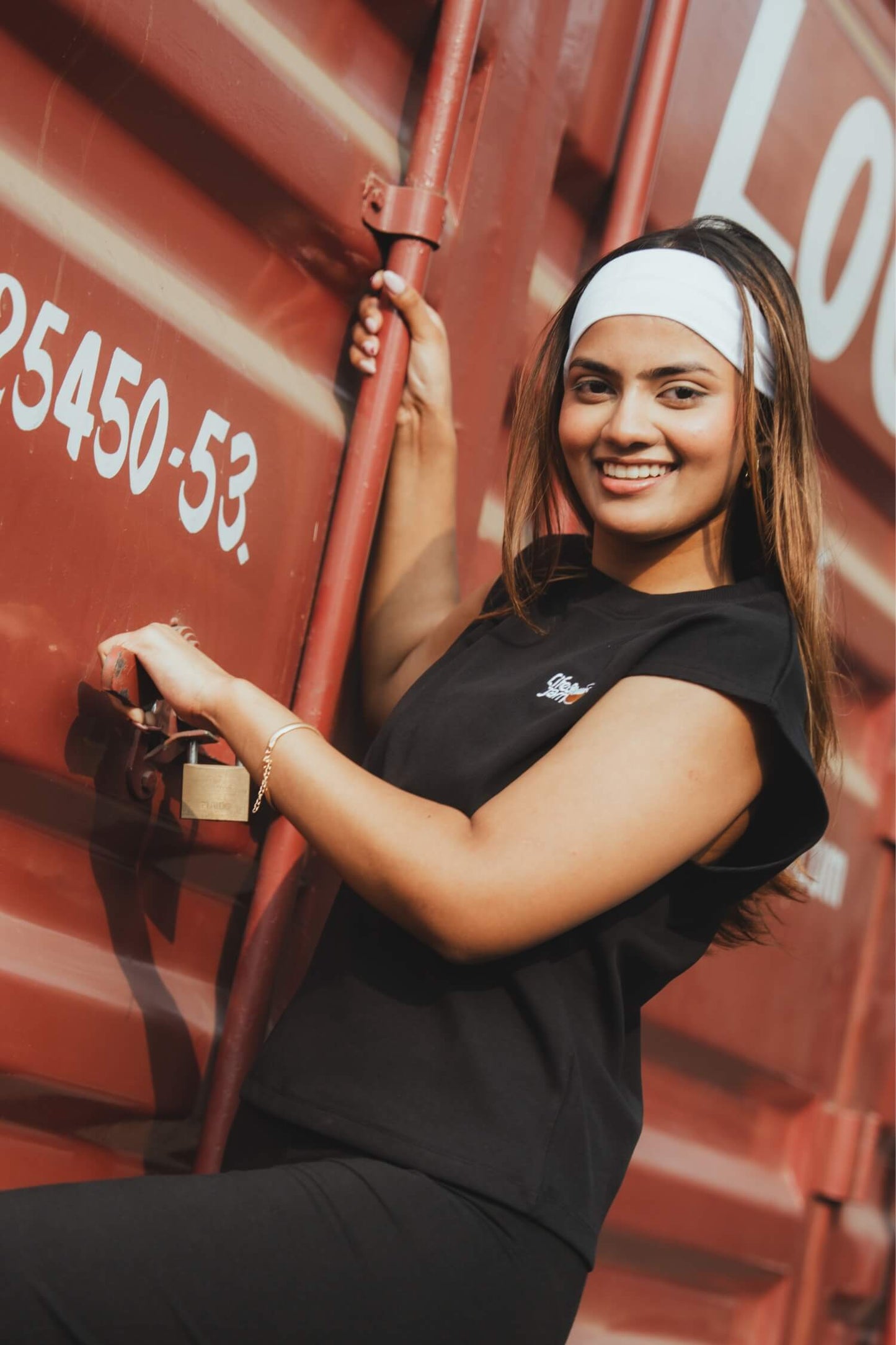 Coconuts For You Box Tank in True Black