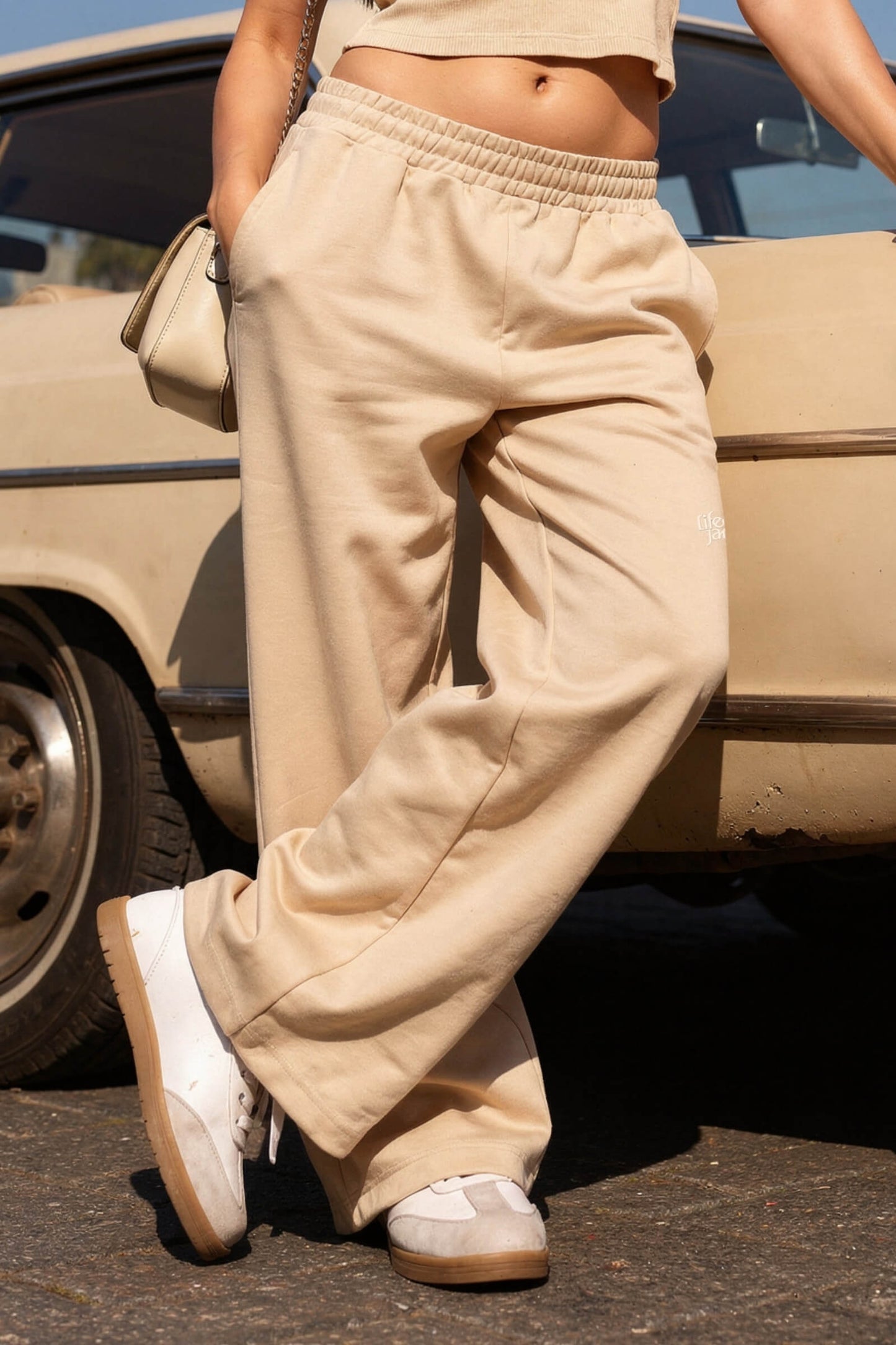 Free Spirit Ribbed Tank In Marshmallow