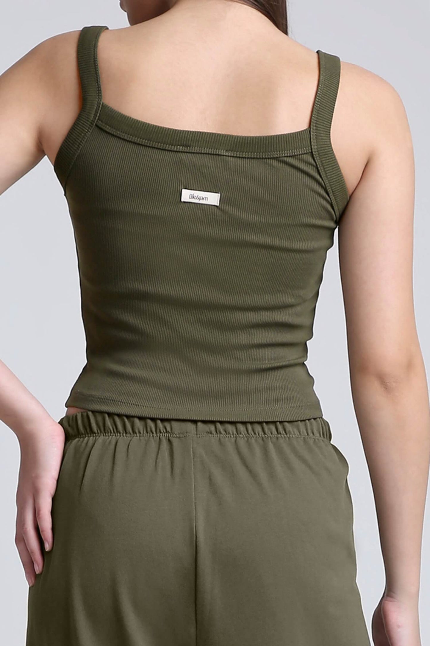 Strappy Tank in Soul Green