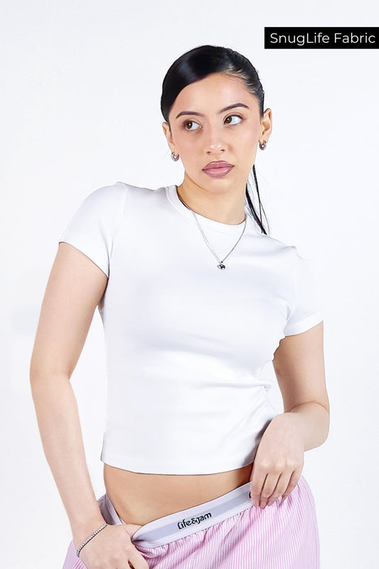 Everyday Tee in Snow White