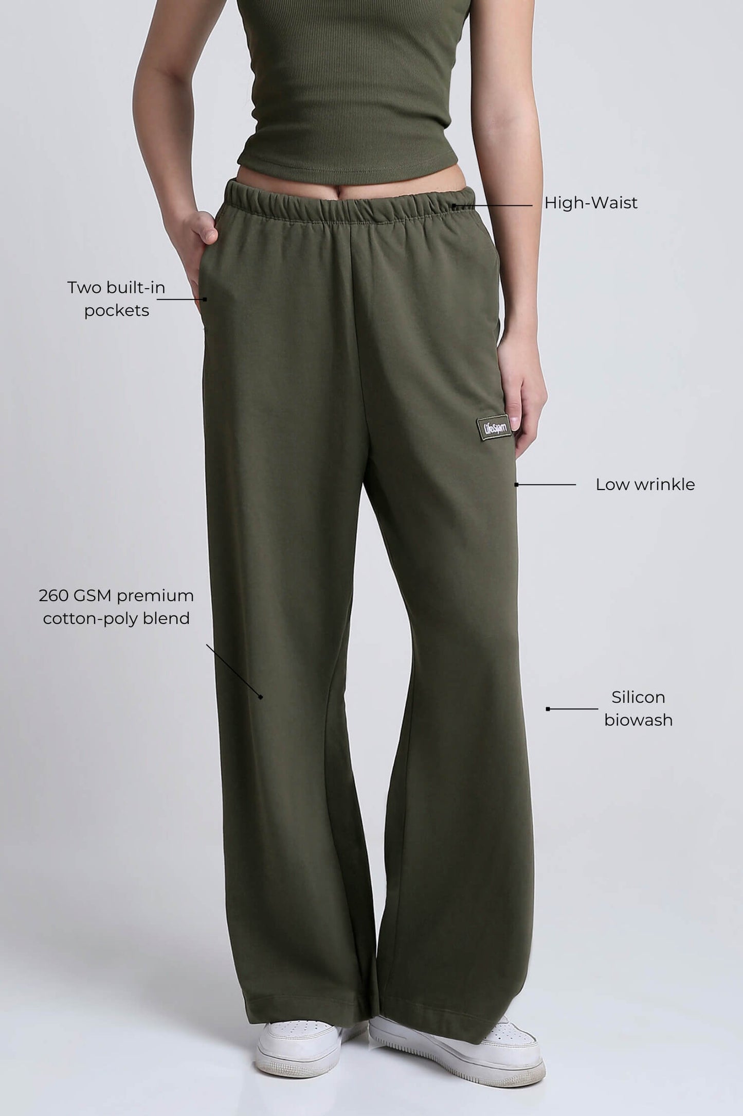 Oversized Loungers in Soul Green