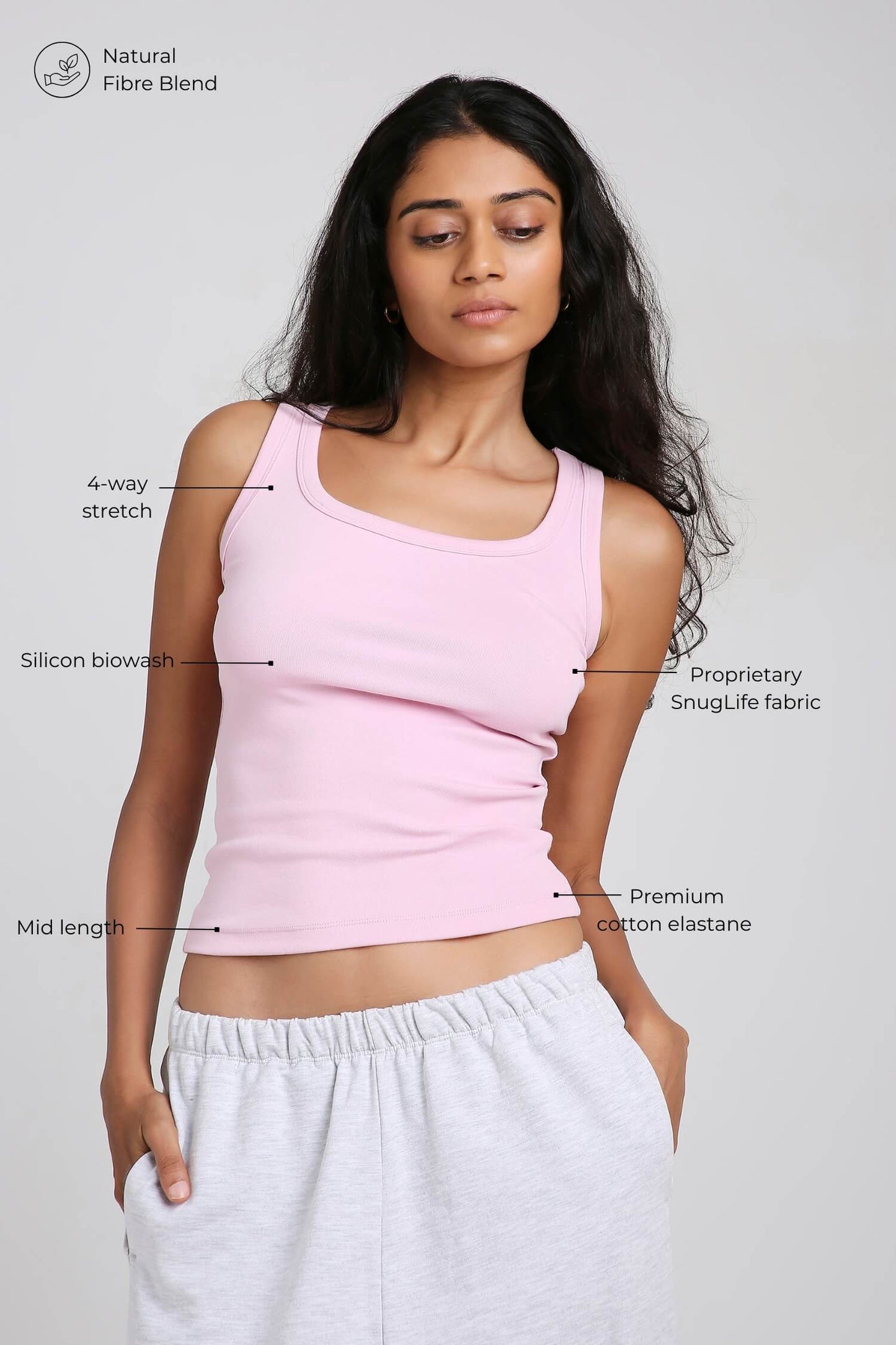 What's The Scoop Tee in Cotton Candy