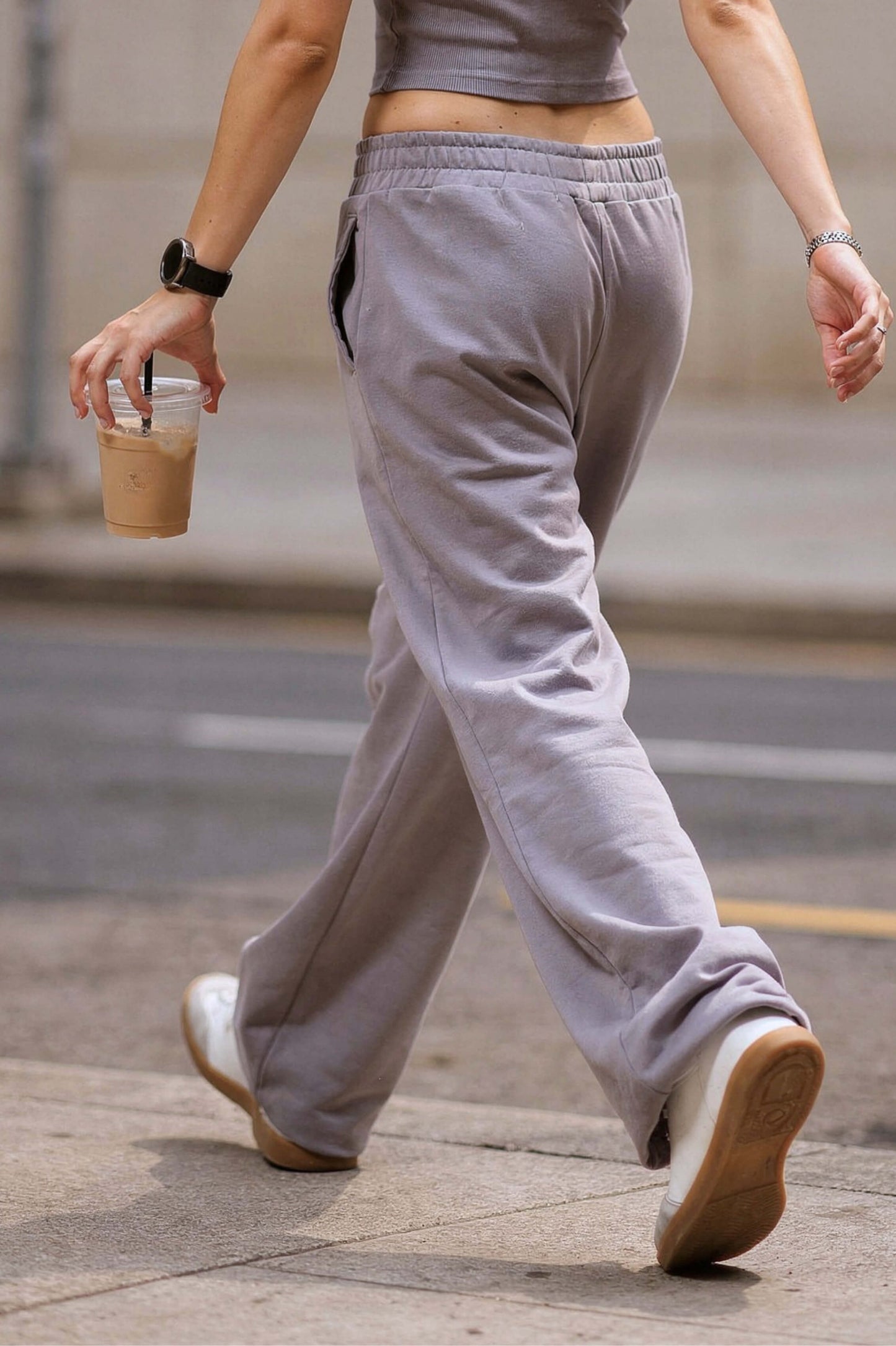 Straight-fit Everyday Lounge Pants in Grey