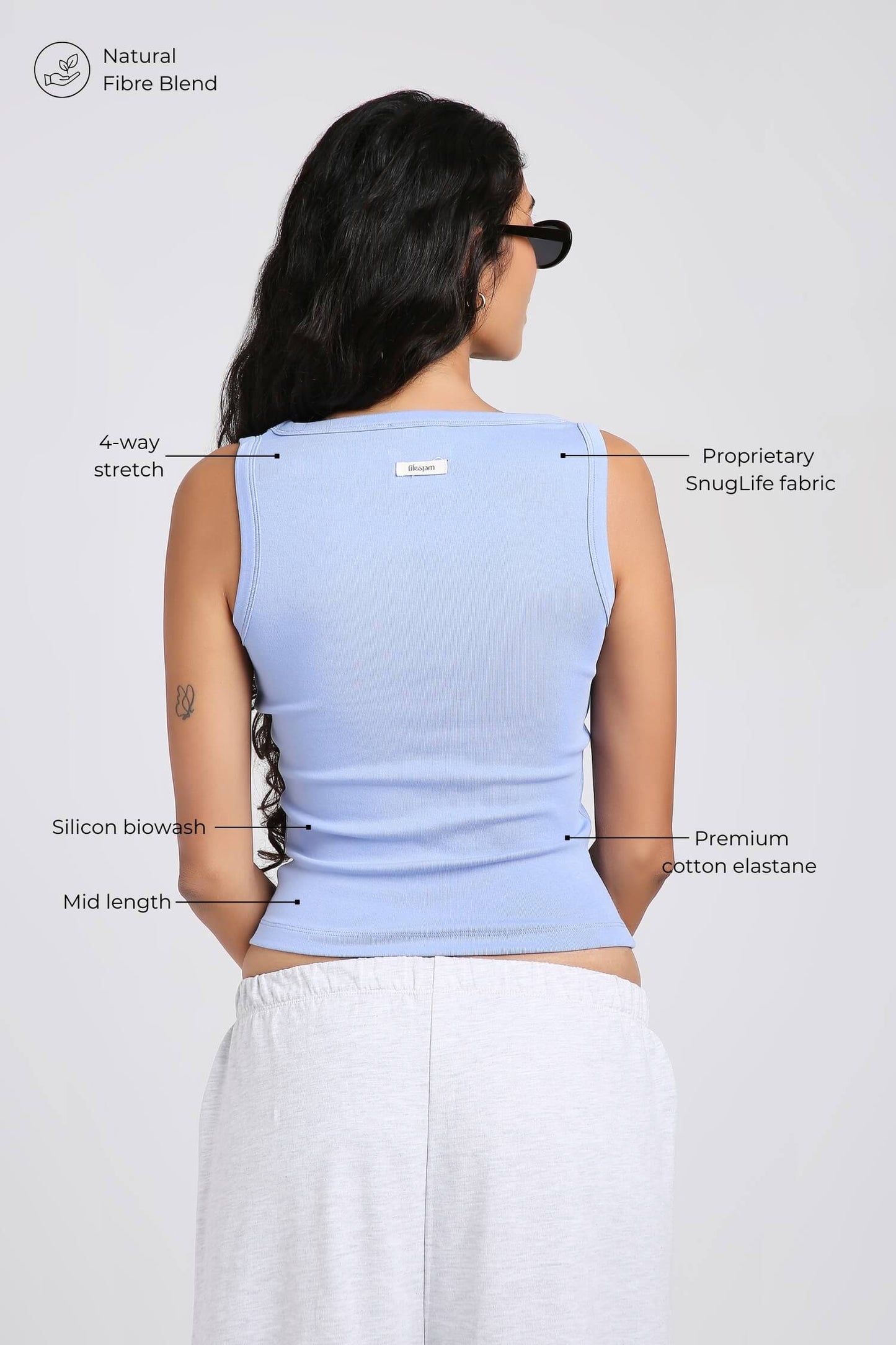 2 Pack: What's The Scoop Tee in Cotton Candy & Ocean Pop