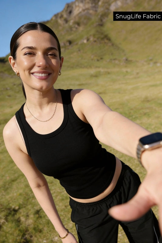 What's The Scoop Tee in True Black