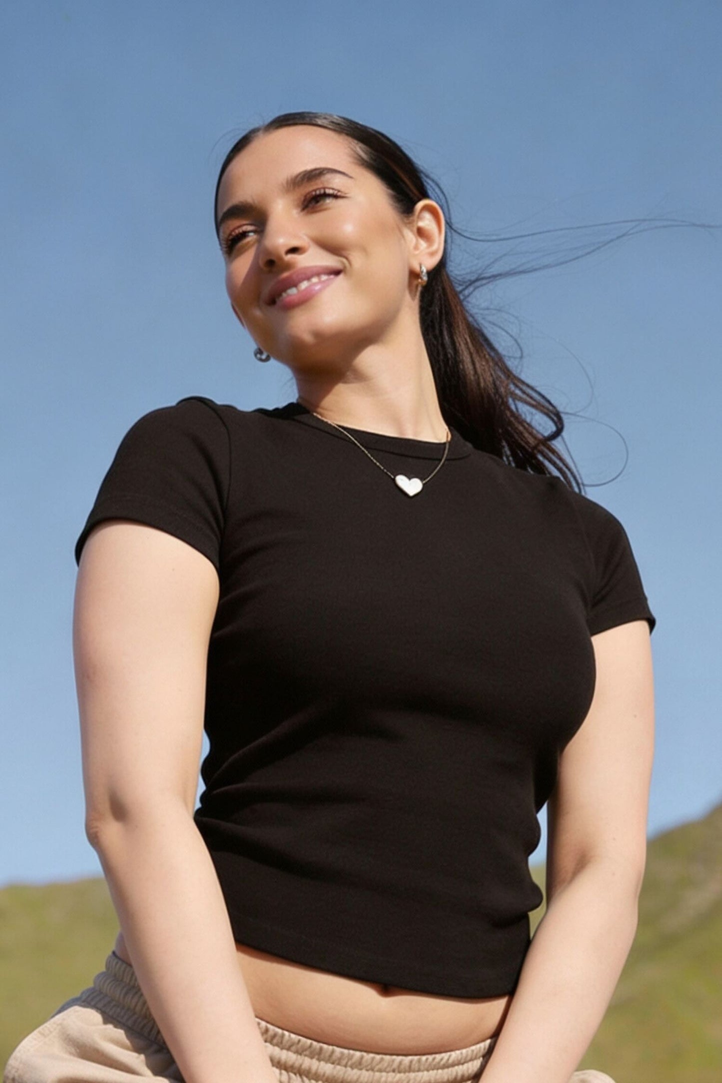 Everyday Tee in Rugged Brown