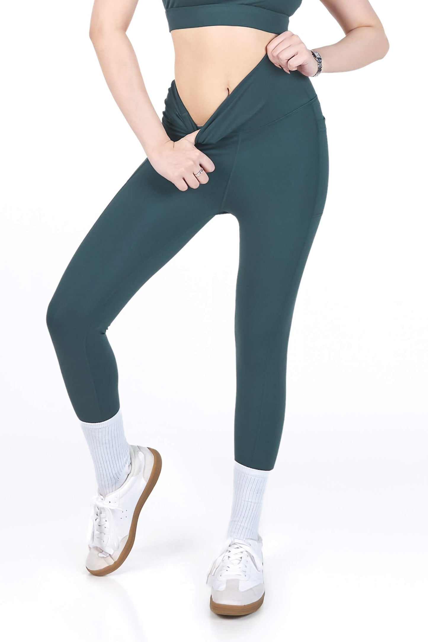 Dawn to Dusk Leggings in Jungle Green 2.0