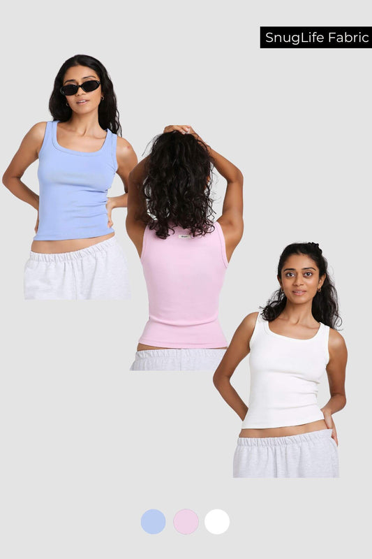 3 Pack: What's The Scoop Tee Summer Pastels Edition