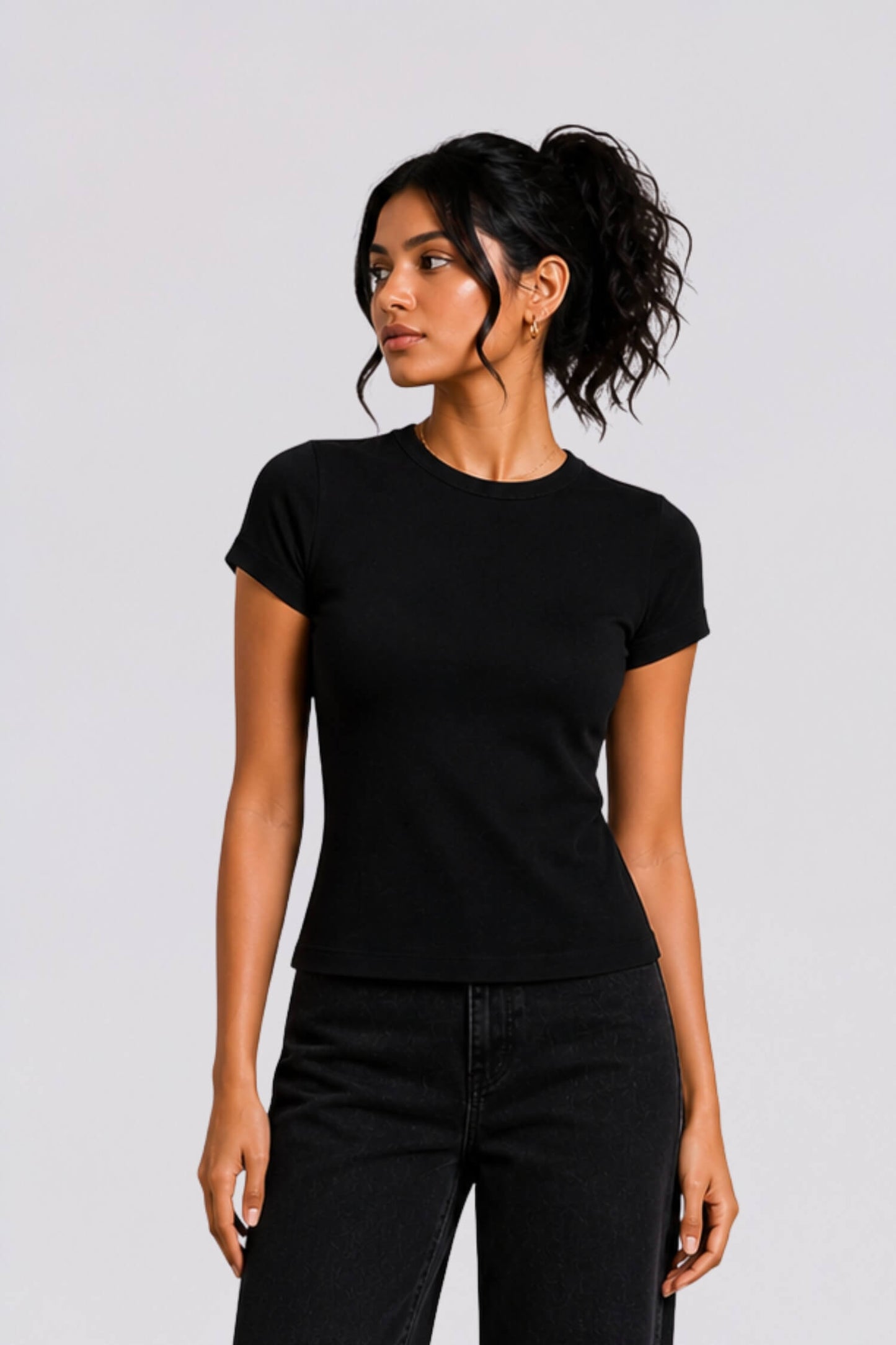 Everyday Tee in True Black