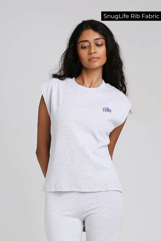 All Stars Box Tank in Greystone - Life & Jam