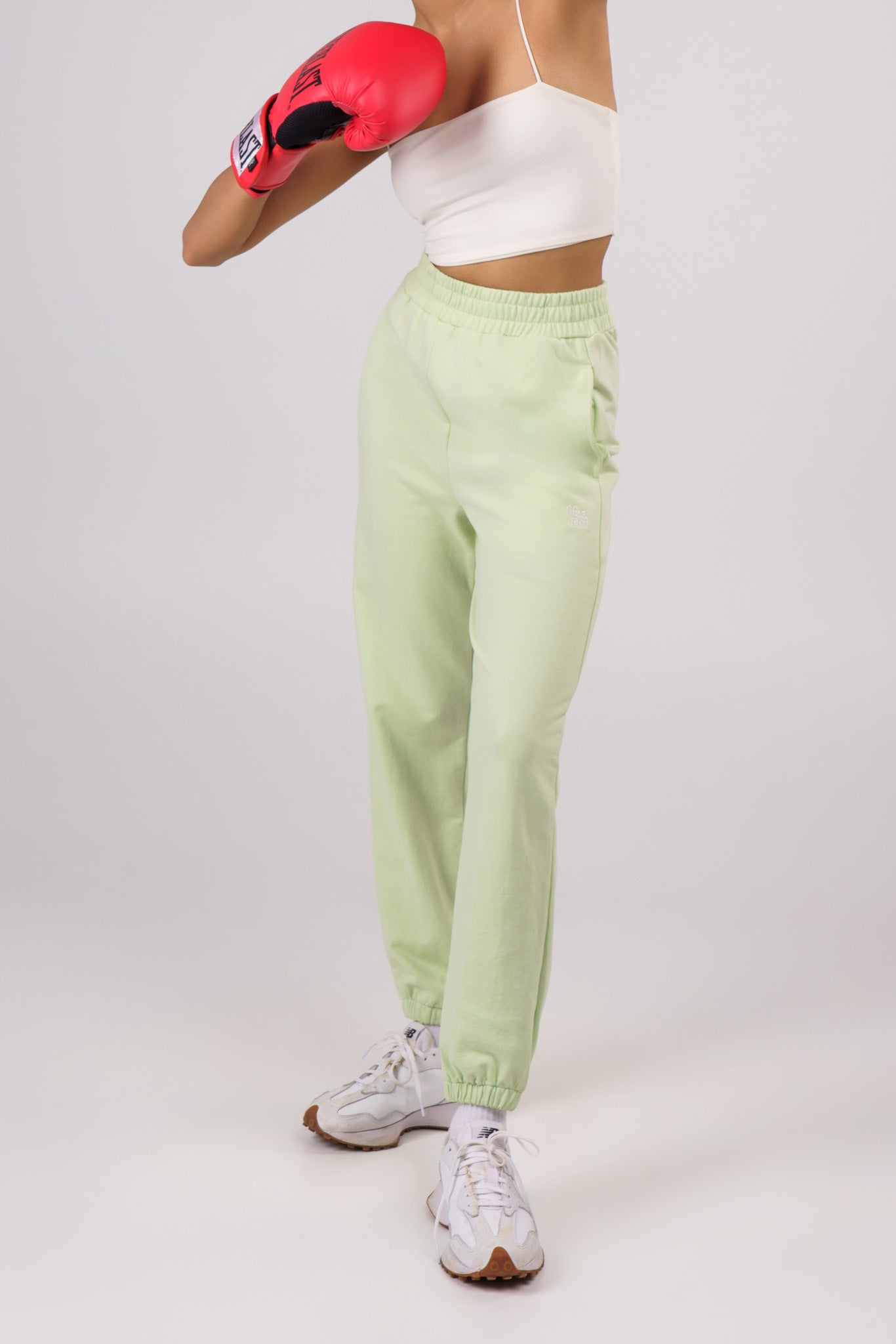 Always Comfy Joggers in Mint Green & Mountain Tan - Life & Jam