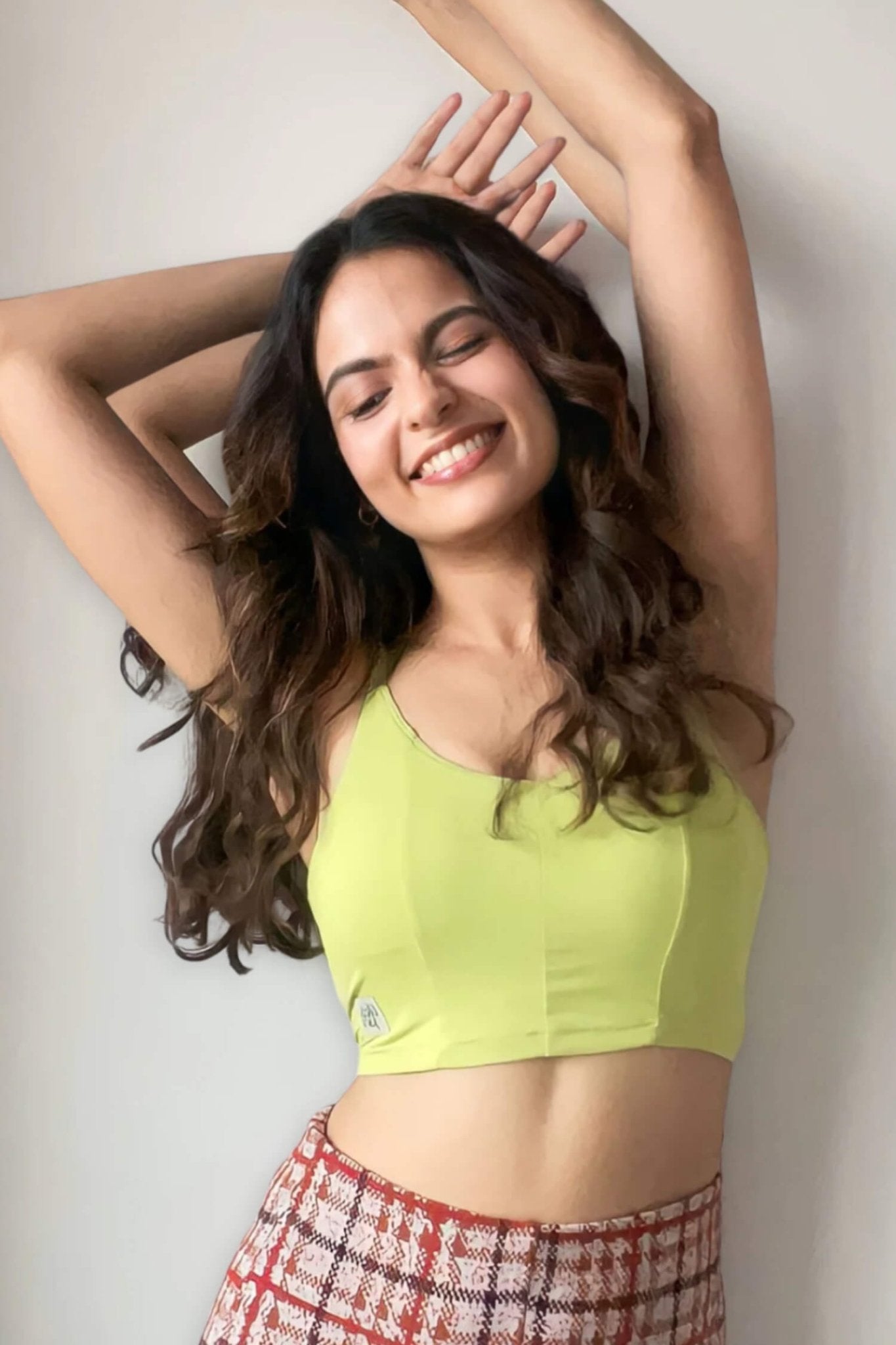 Breezy Ribbed Padded Sports Bra in Lemon - Life & Jam