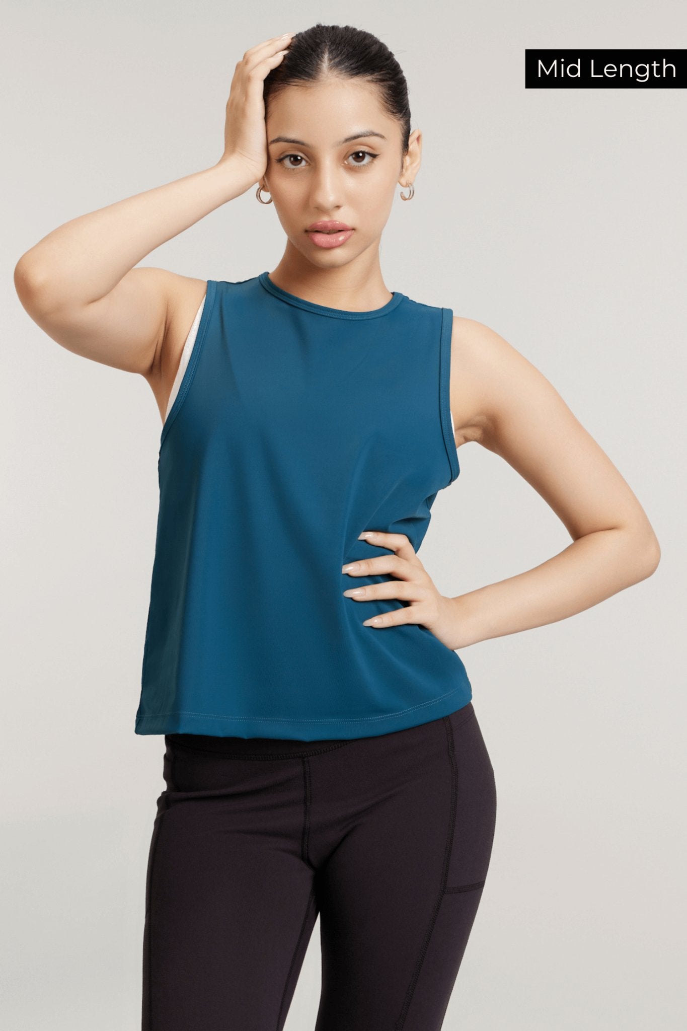 Buttery Quick - Dry Tank In Steely Teal - Life & Jam