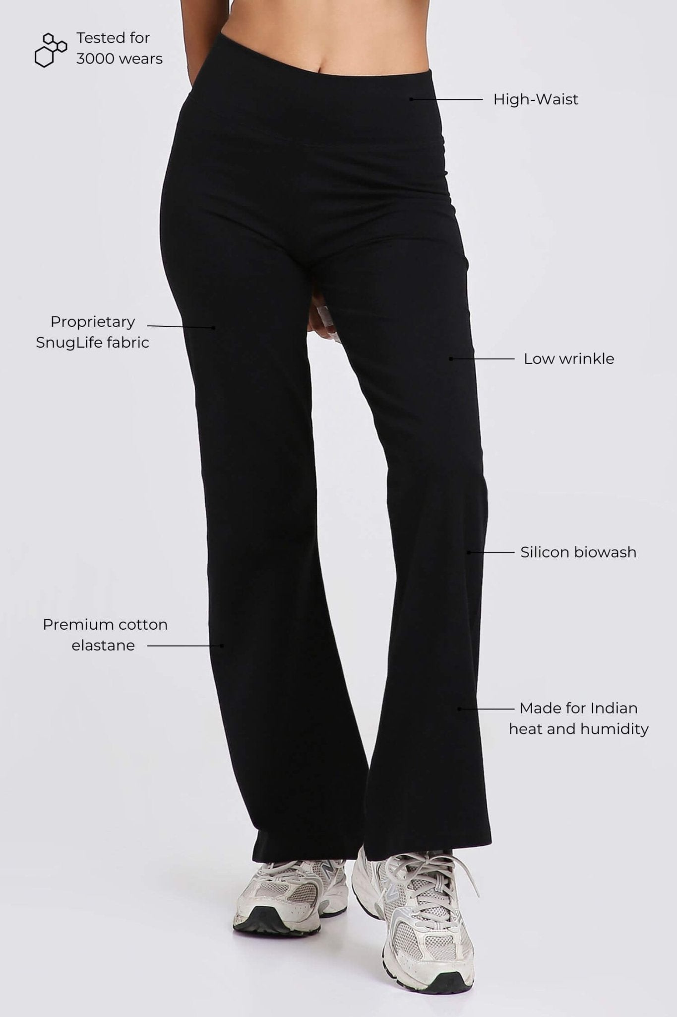 Chill Flares in True Black - Life & Jam